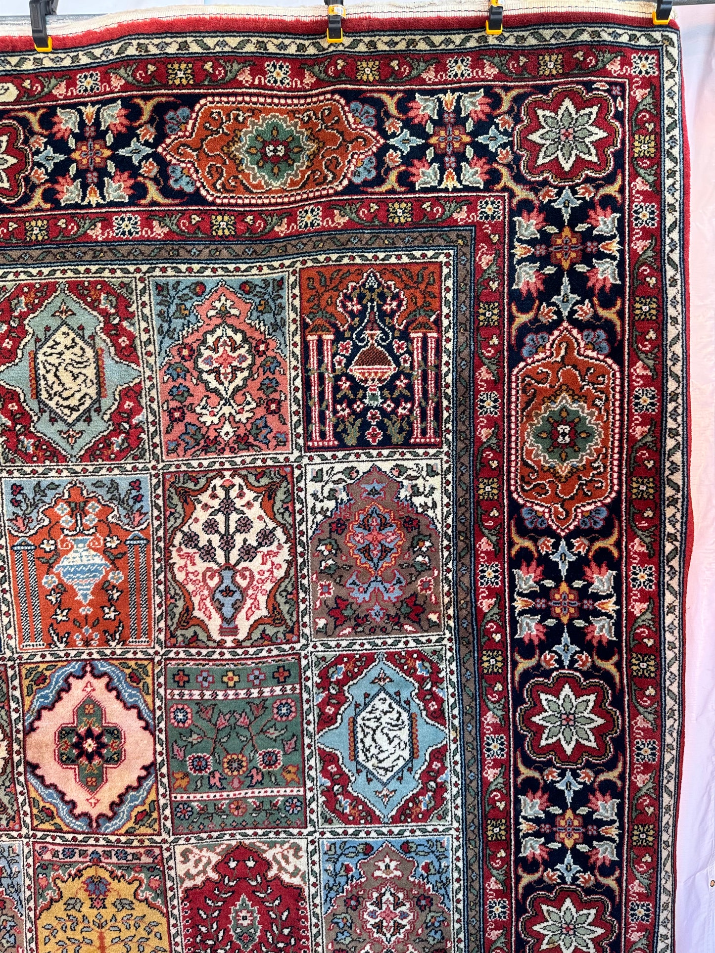 RESERVED ⚡️Handmade Romainian Rug 300 x 253 cm | 9.84 x 8.3 ft