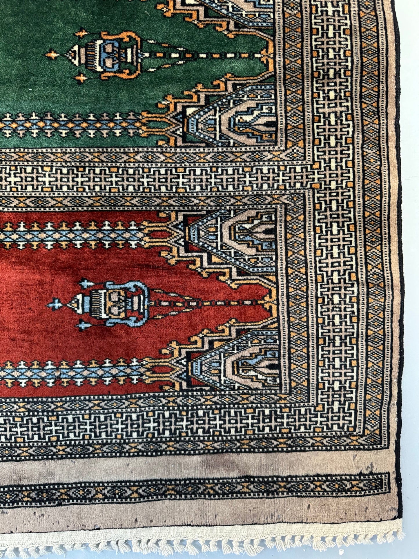 Handmade Saf Rug 120 x 61 cm | 3.94 x 2 ft