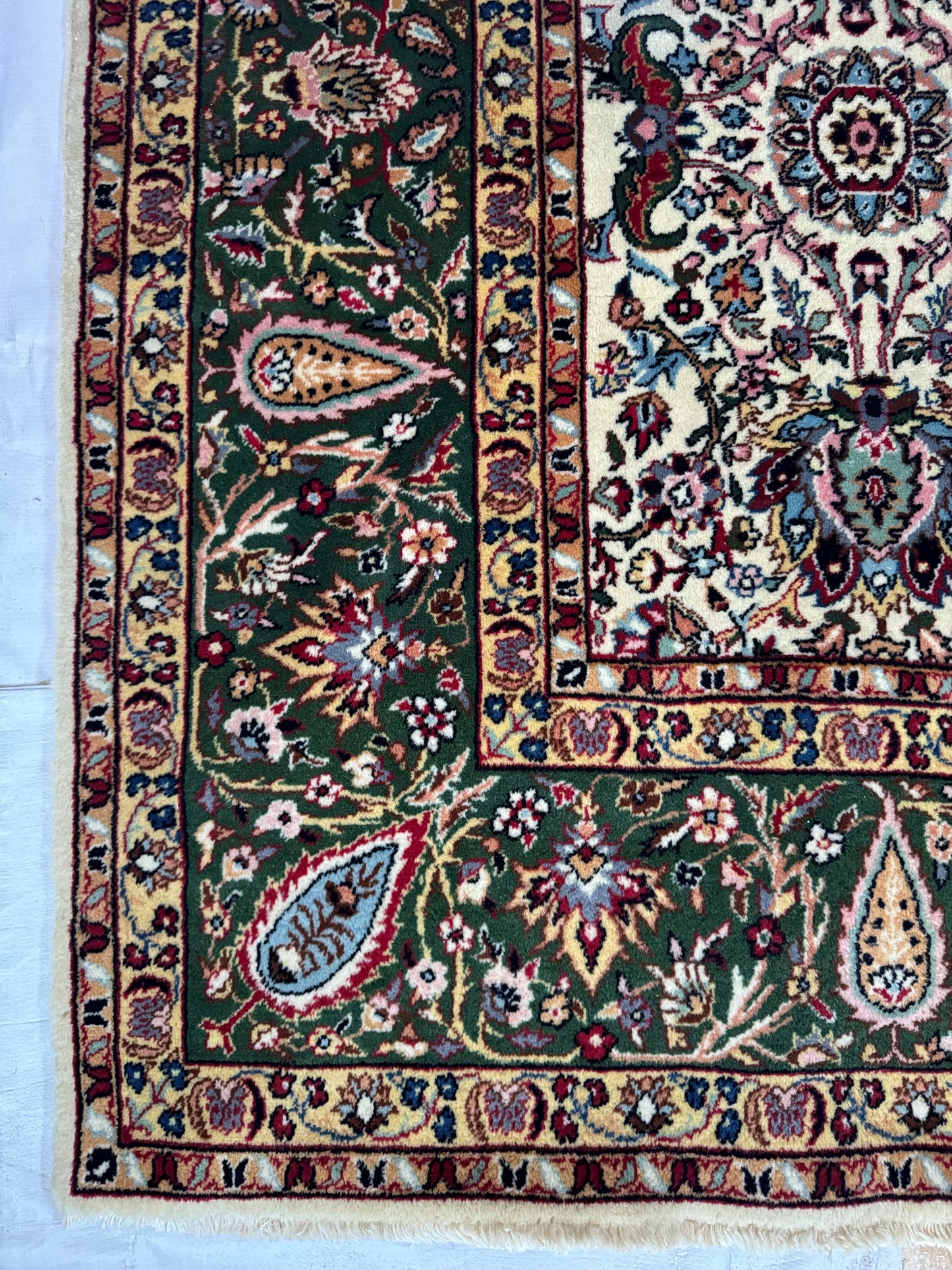 RESERVED ⚡️Handmade Persian Tabriz 358 x 250 cm | 11.75 x 8.2 ft