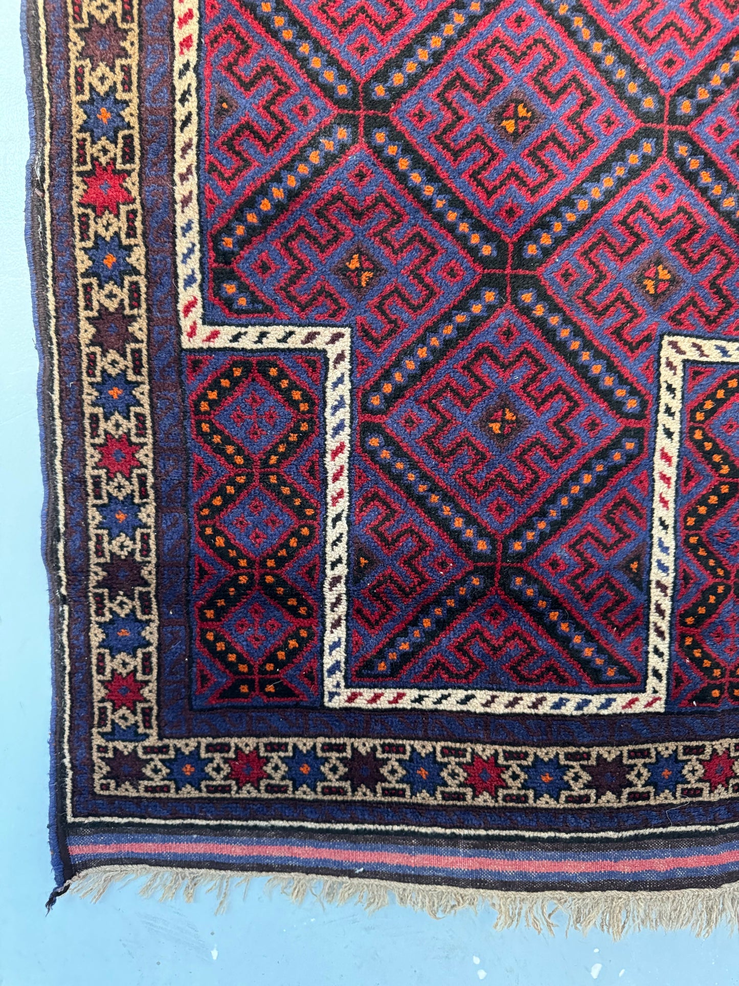 Handmade Zabol Rug 140 x 84 cm | 4.6 x 2.8 ft
