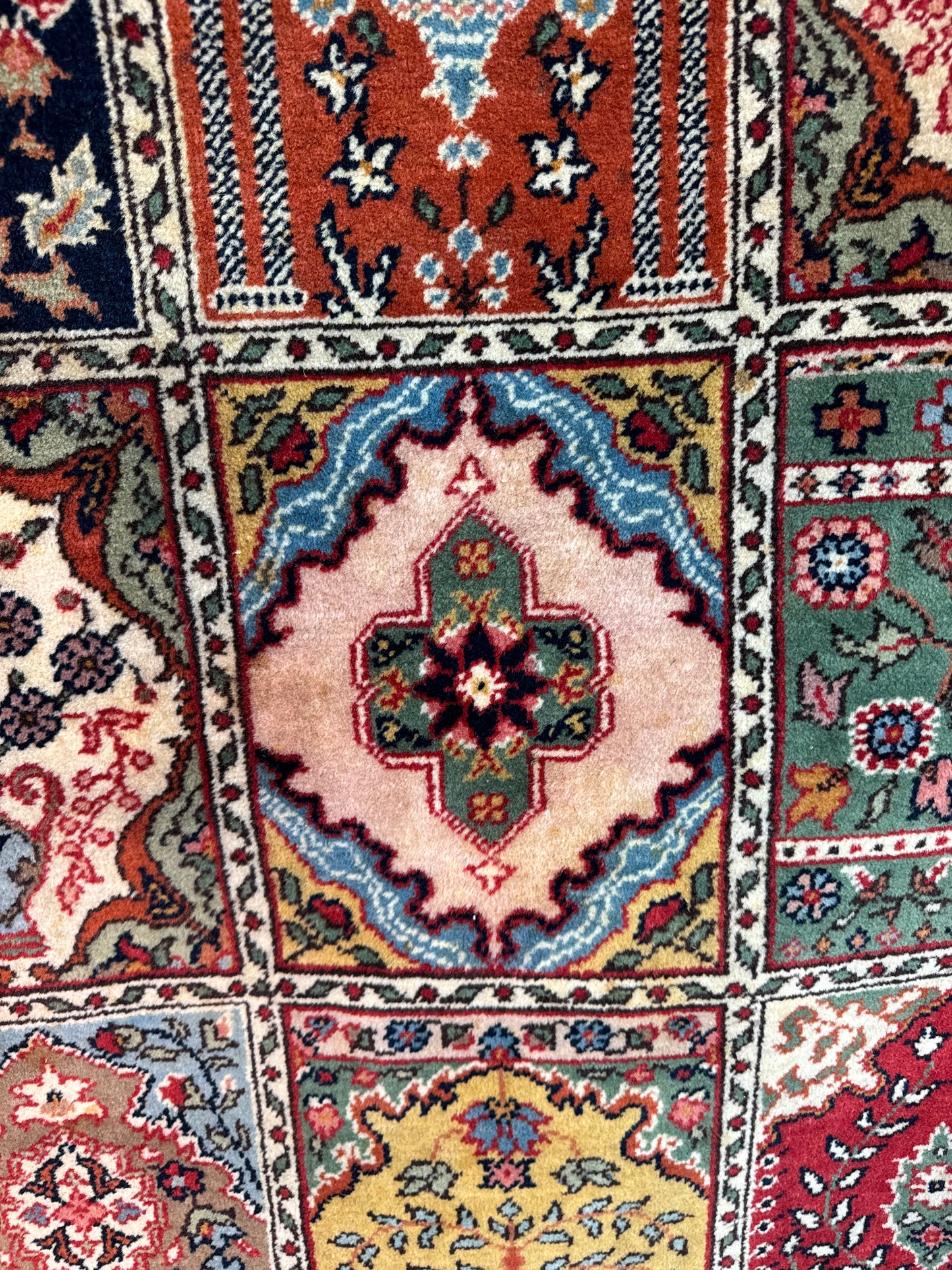 RESERVED ⚡️Handmade Romainian Rug 300 x 253 cm | 9.84 x 8.3 ft