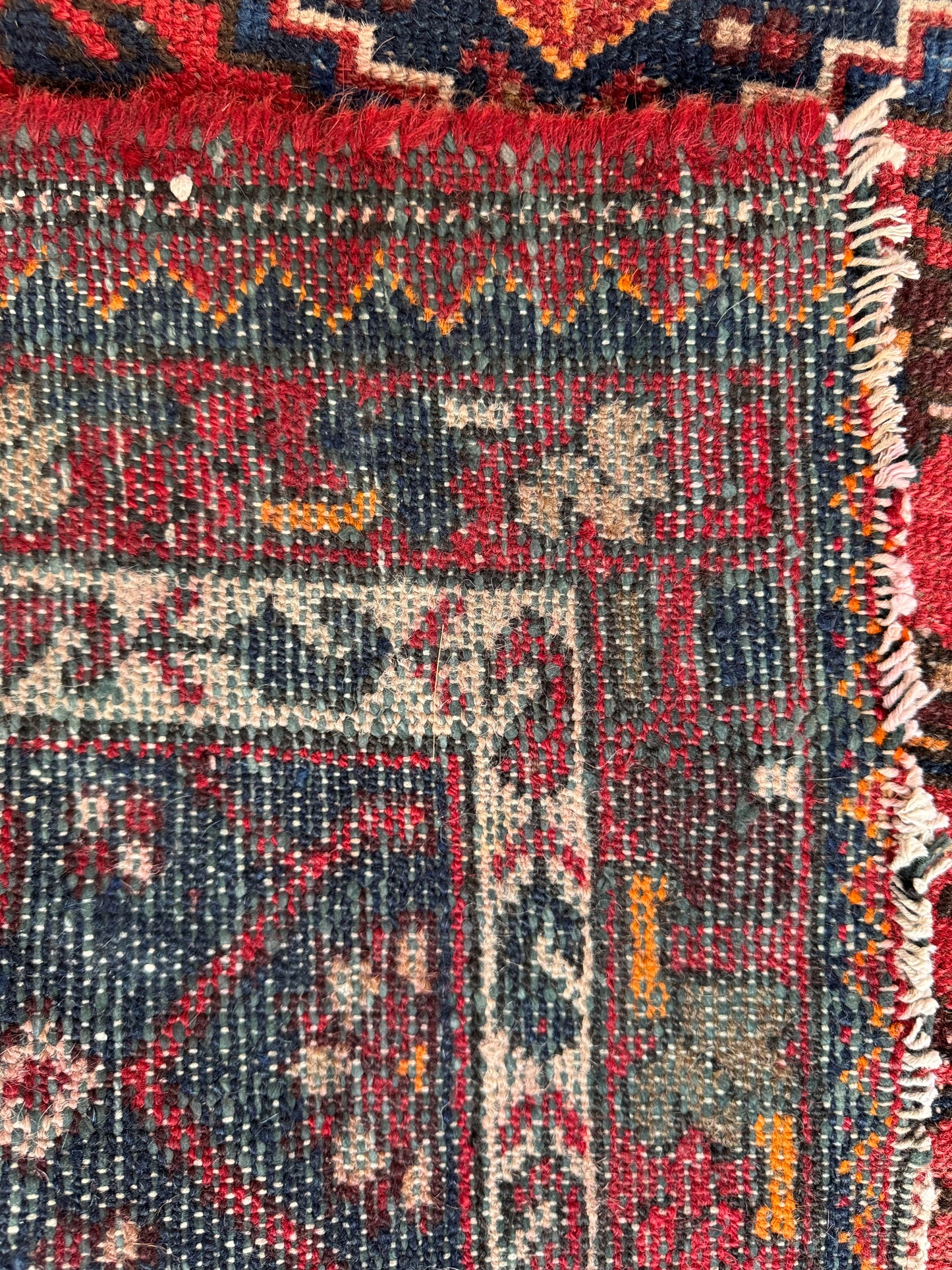 Handmade Persian Hamadan 
190 x 100 cm | 6.23 x 3.28 ft