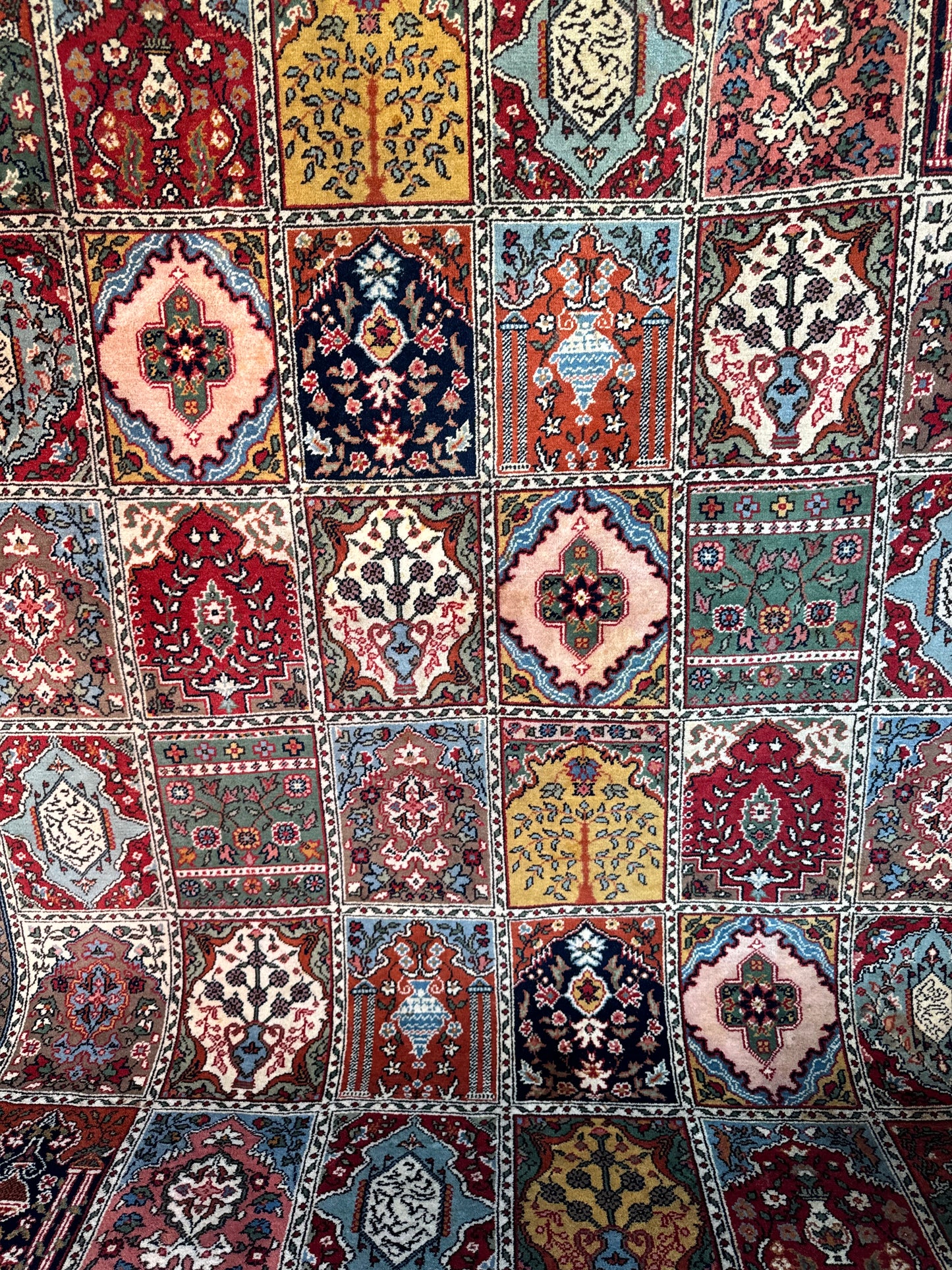 RESERVED ⚡️Handmade Romainian Rug 300 x 253 cm | 9.84 x 8.3 ft
