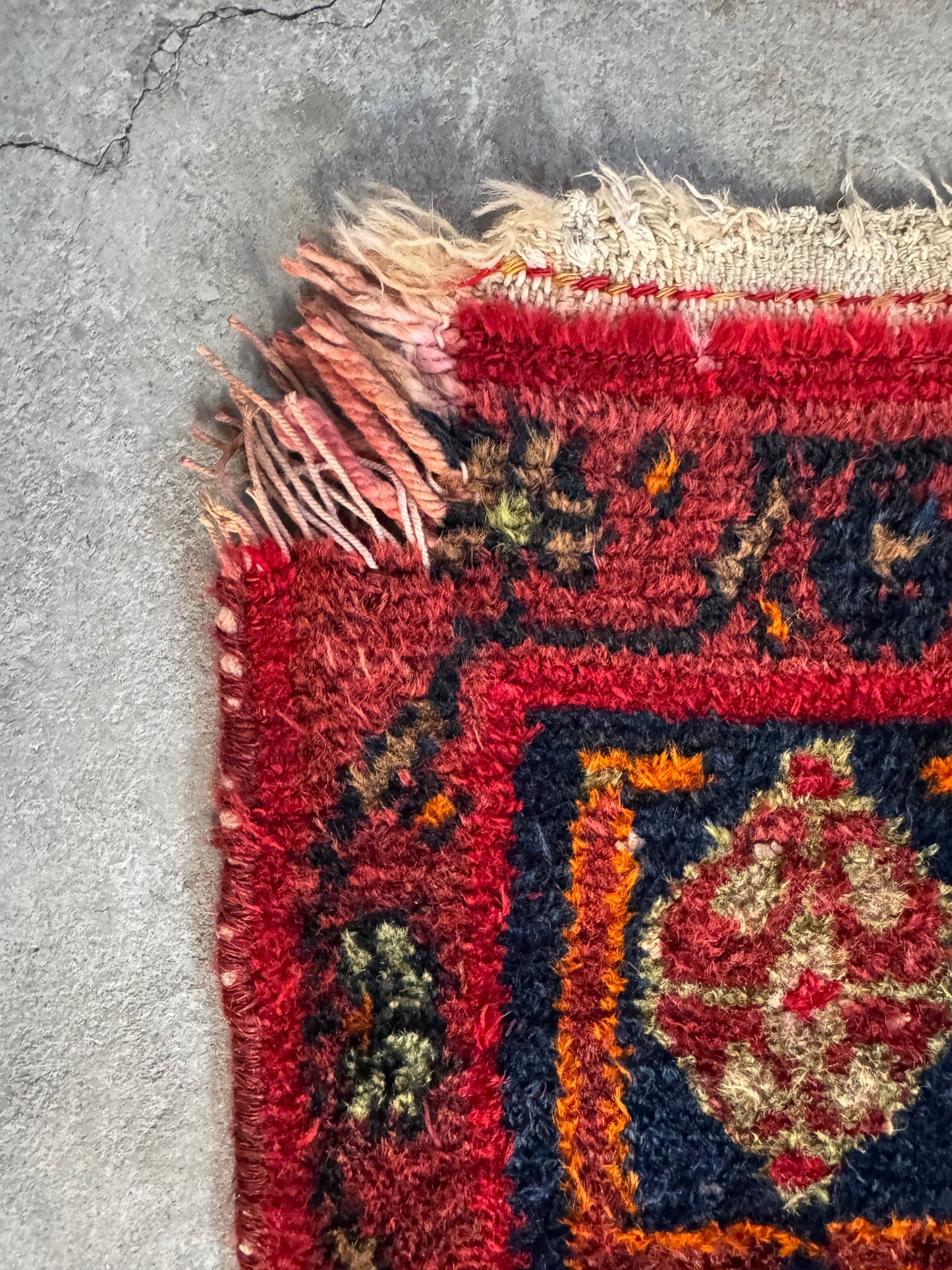 📌 RESERVED Handmade Persian Hamadan 290 x 149 cm | 9.5 x 5 ft