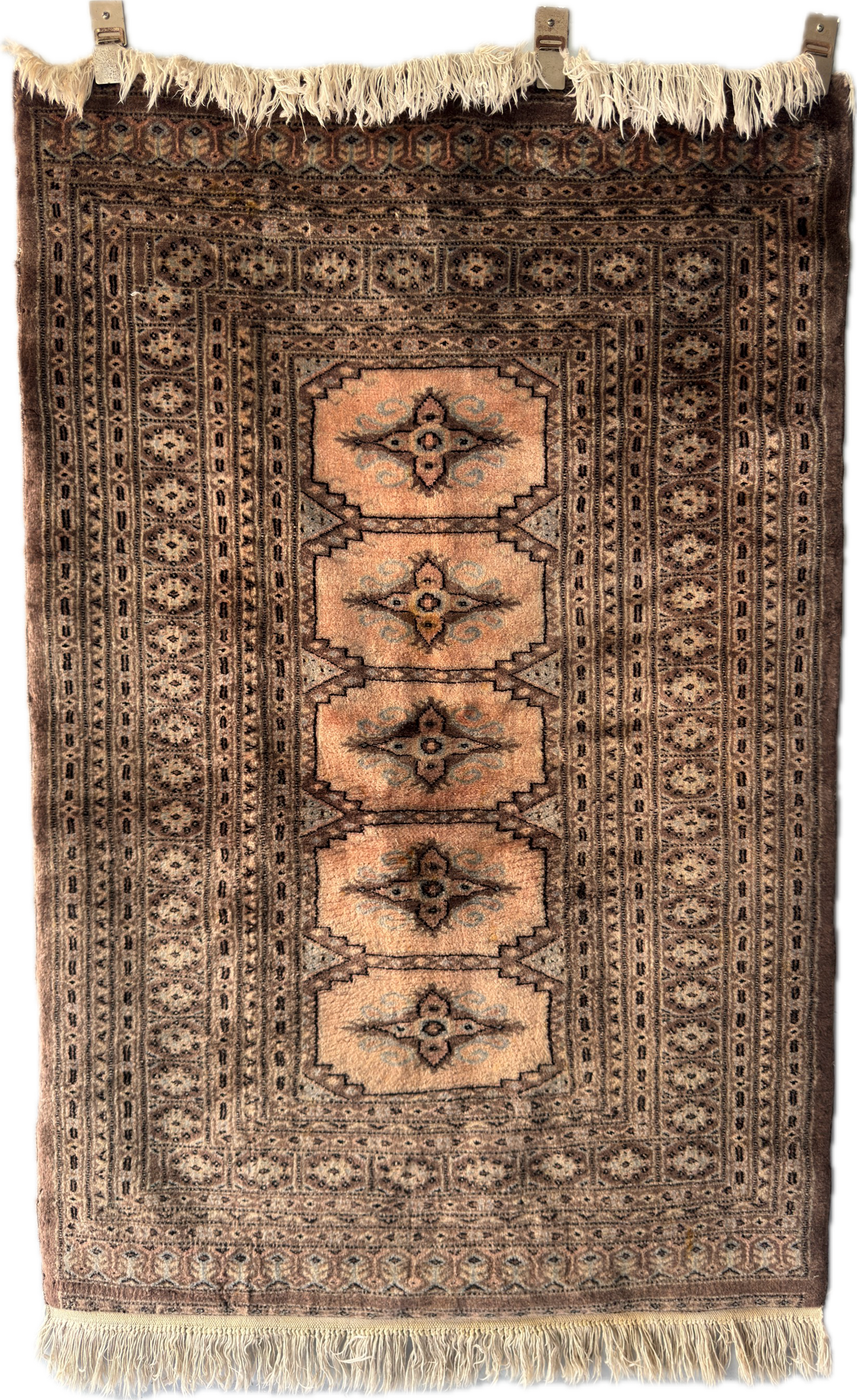 Handmade Bokhara Rug 5 x 3.2 ft
