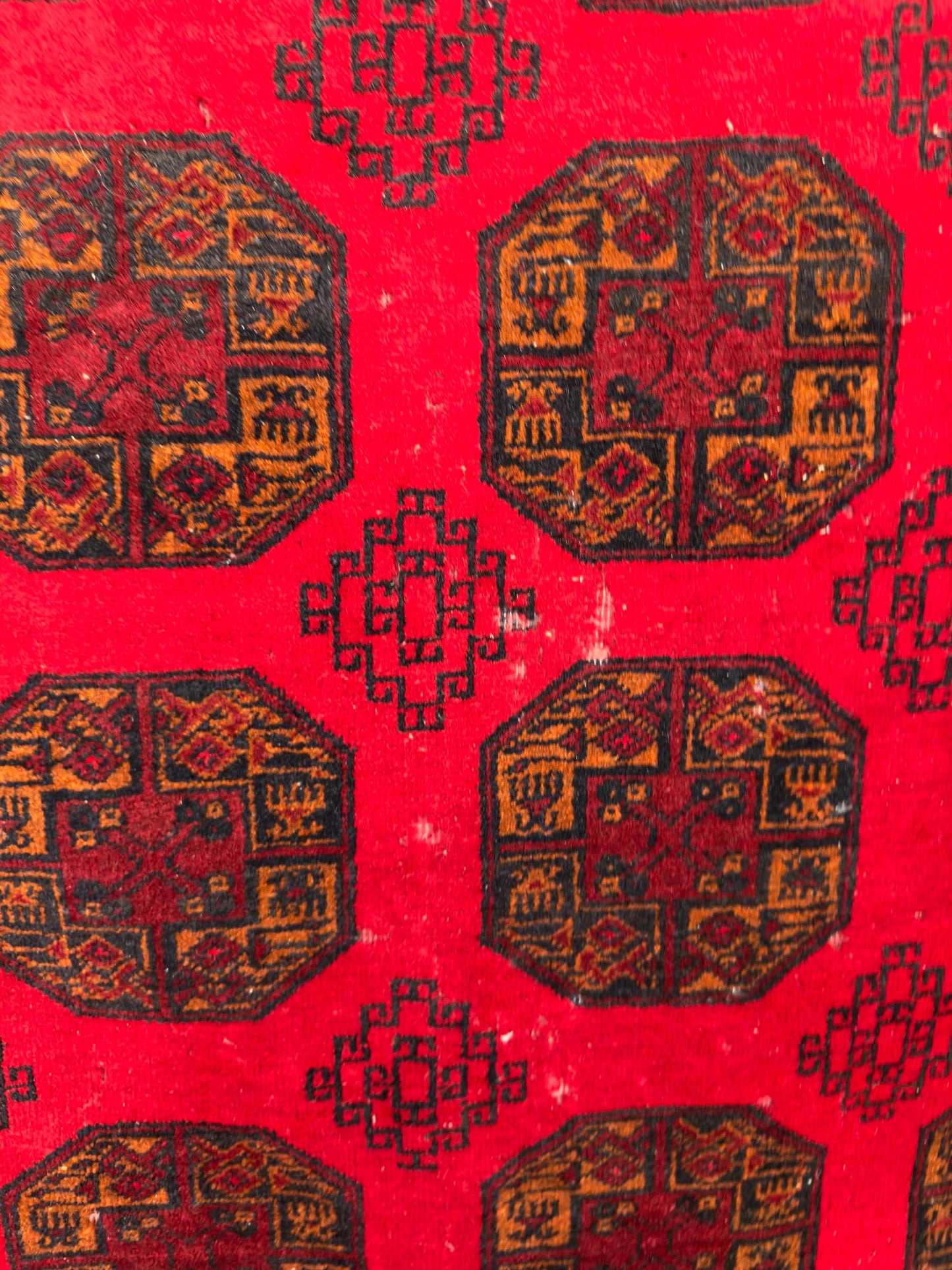 Handmade Ersari Rug 9.74 x 6.73 ft