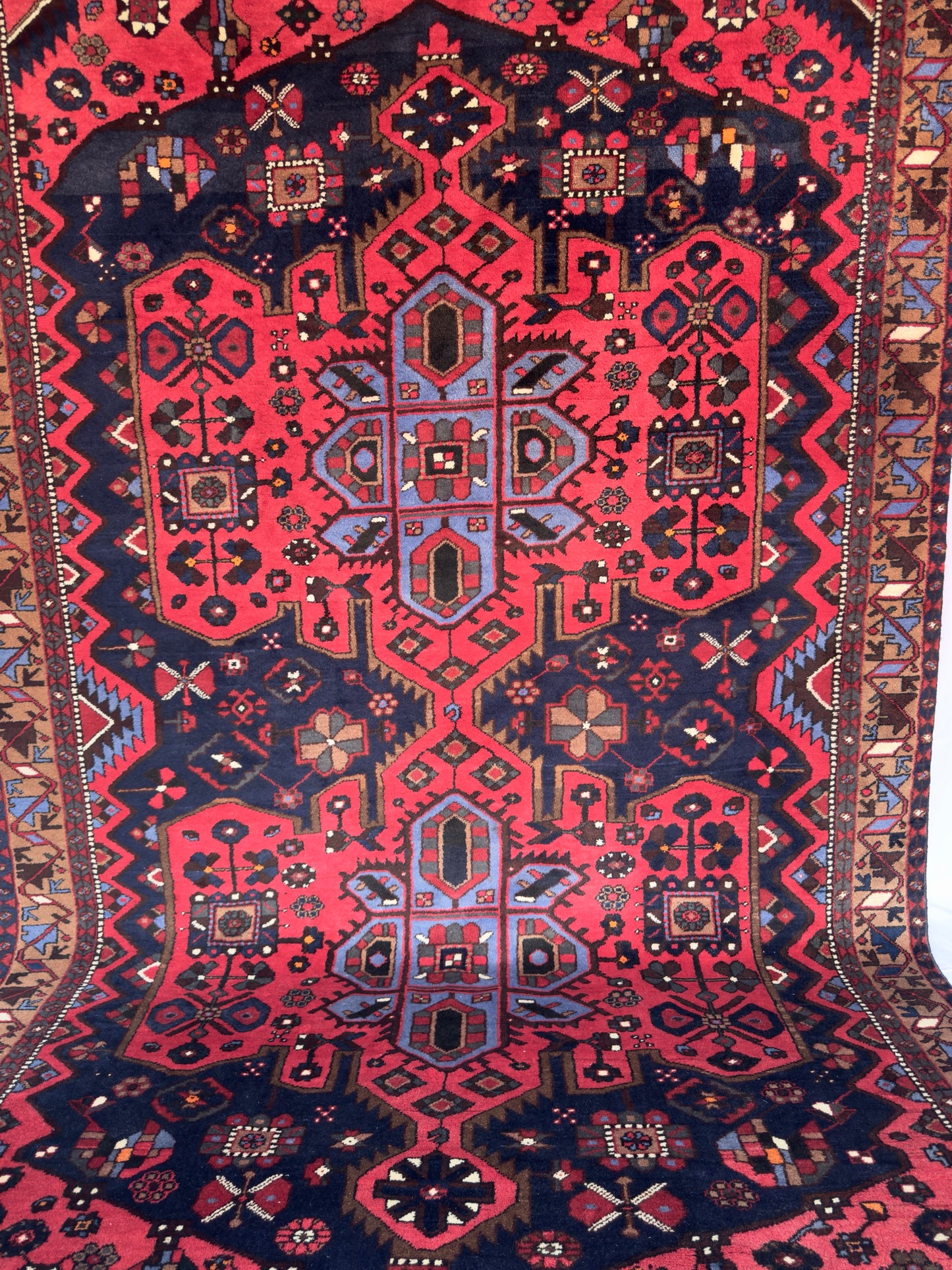 Handmade Persian Koliai Rug 10.2 x 6.9 ft