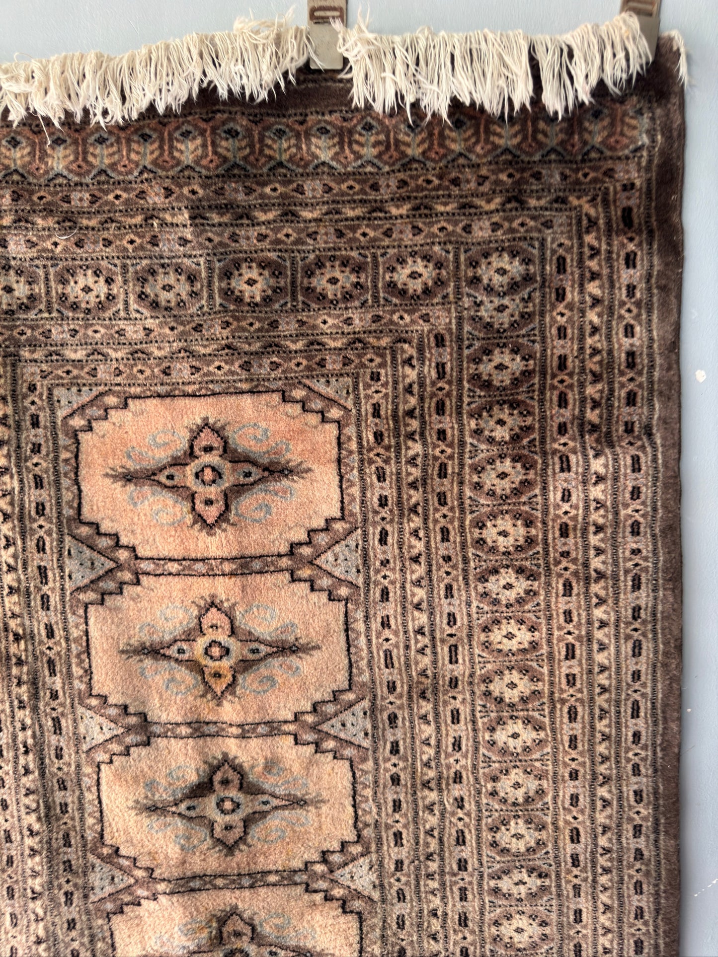 Handmade Bokhara Rug 5 x 3.2 ft