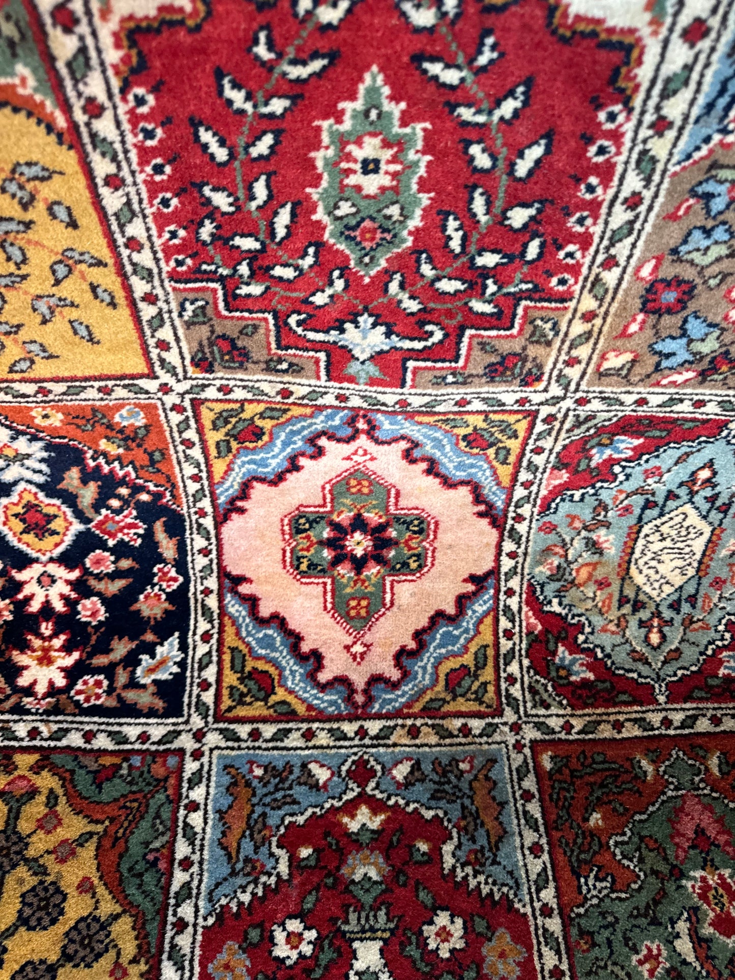 RESERVED ⚡️Handmade Romainian Rug 300 x 253 cm | 9.84 x 8.3 ft