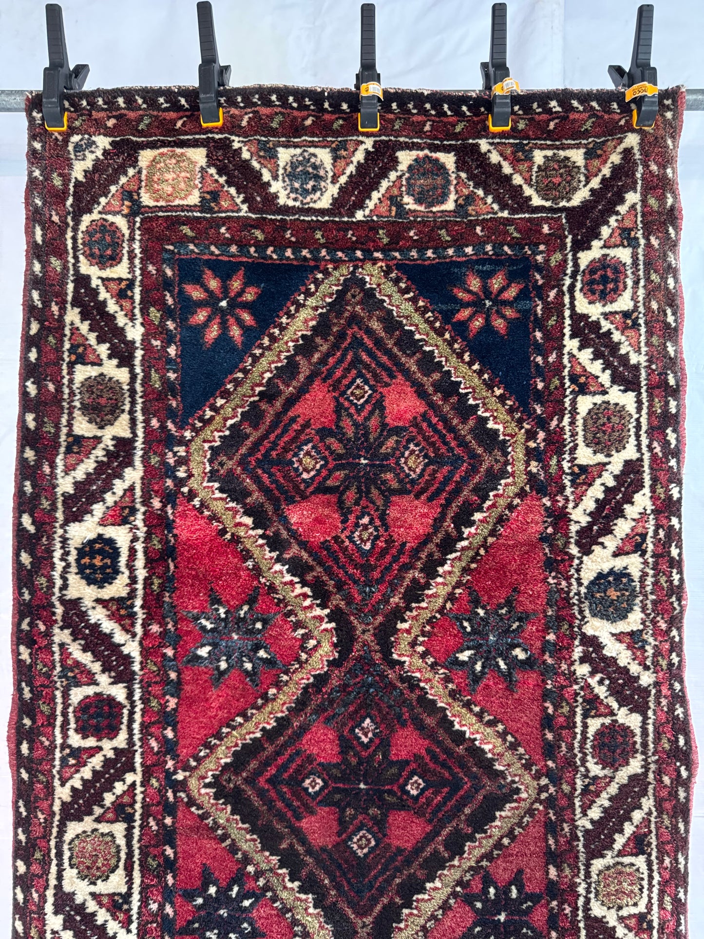 Handmade Persian Hamadan 160 x 87 cm | 5.25 x 2.85 ft