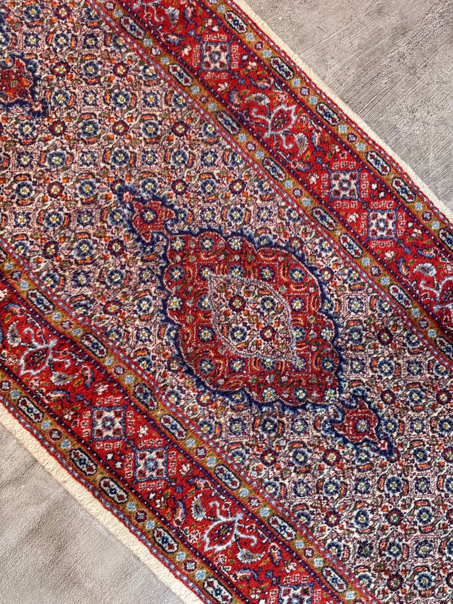 Handmade Persian Moud Runner300 x 80 cm | 9.8 x 2.6 ft