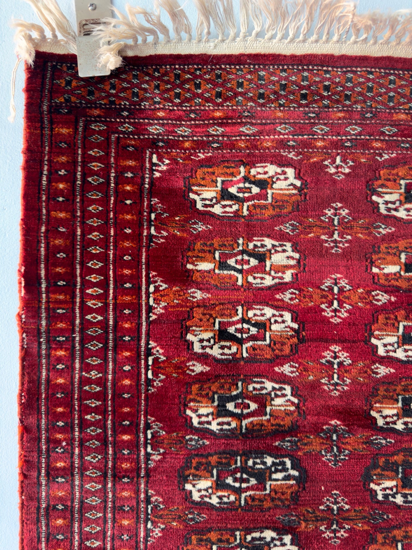 Handmade Bokhara Rug 3 x 2 ft