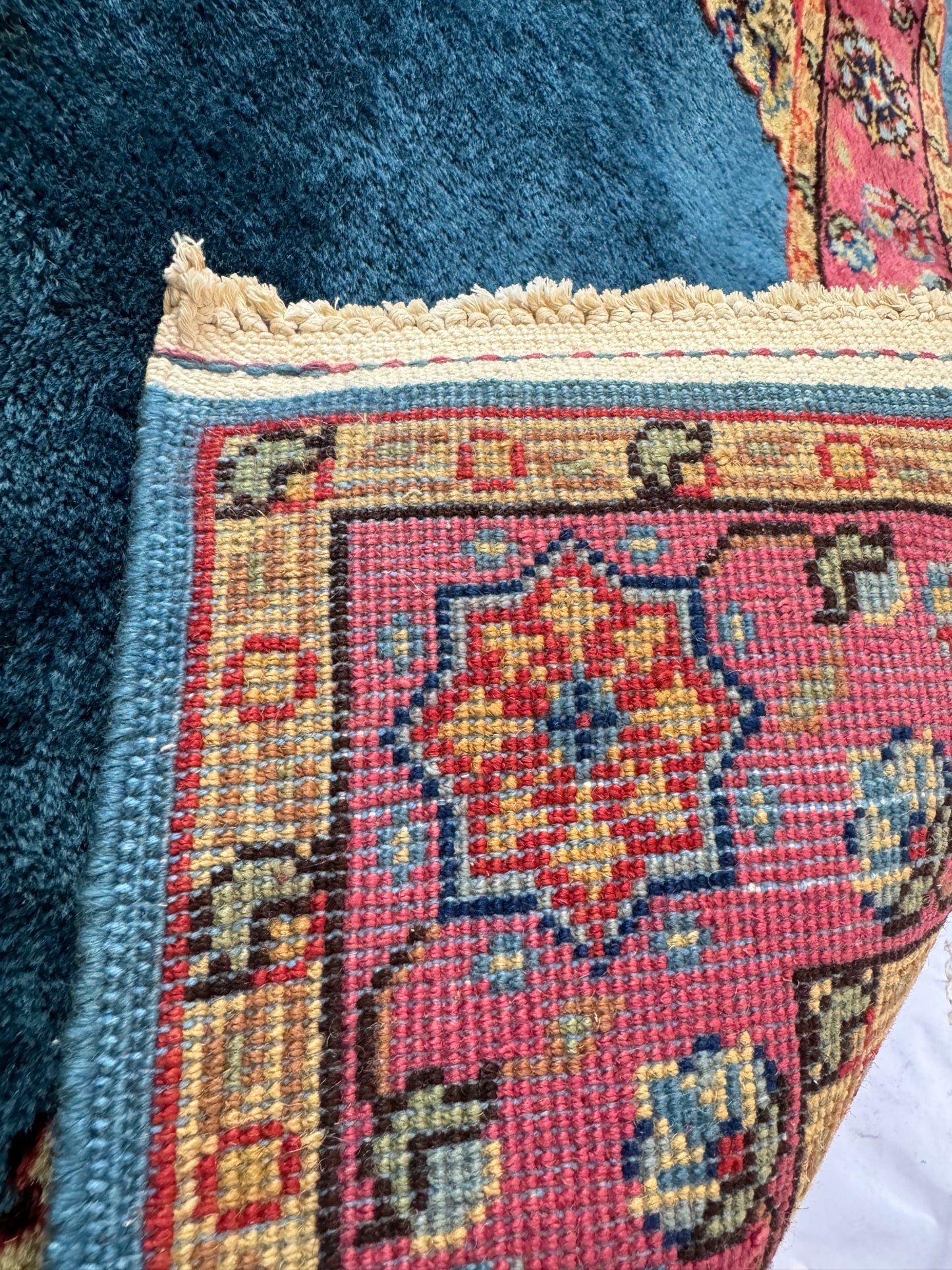 Handmade Romainian Rug 153 x 100 cm | 5.02 x 3.28 ft
