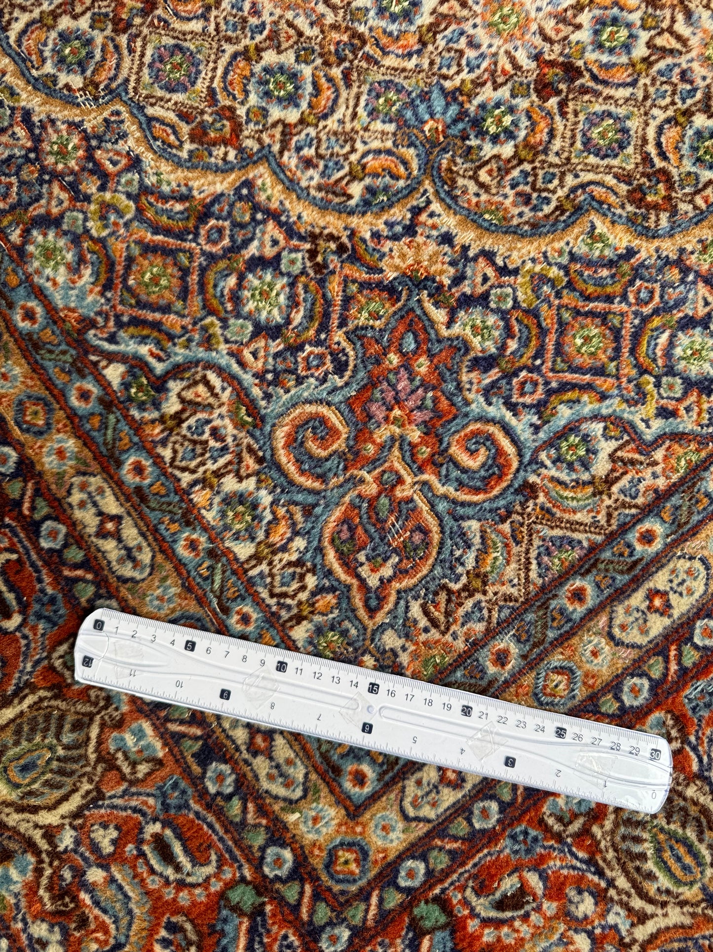 Handmade Persian Muod Rug 200 x 200 cm | 6.56 x 6.56 ft