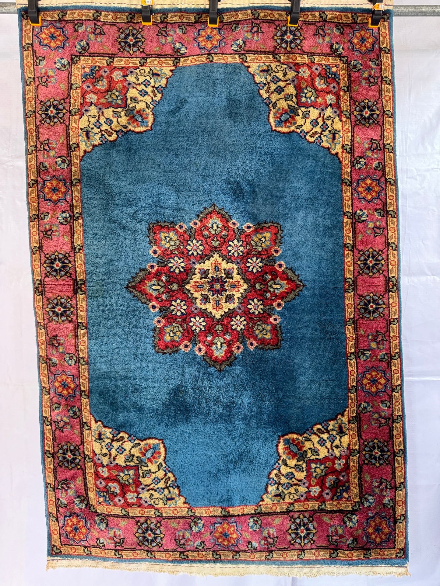 Handmade Romainian Rug 153 x 100 cm | 5.02 x 3.28 ft