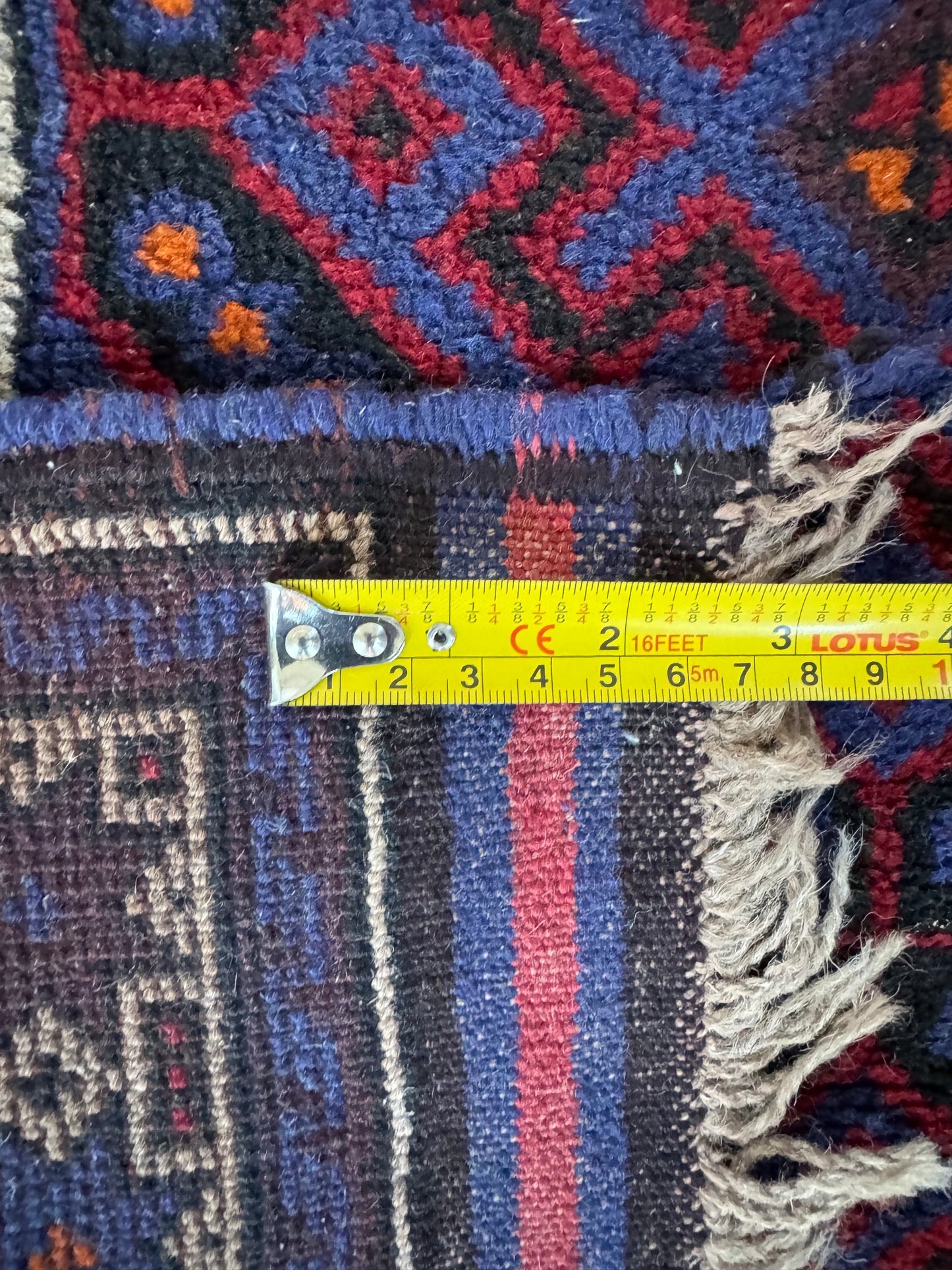 Handmade Zabol Rug 140 x 84 cm | 4.6 x 2.8 ft