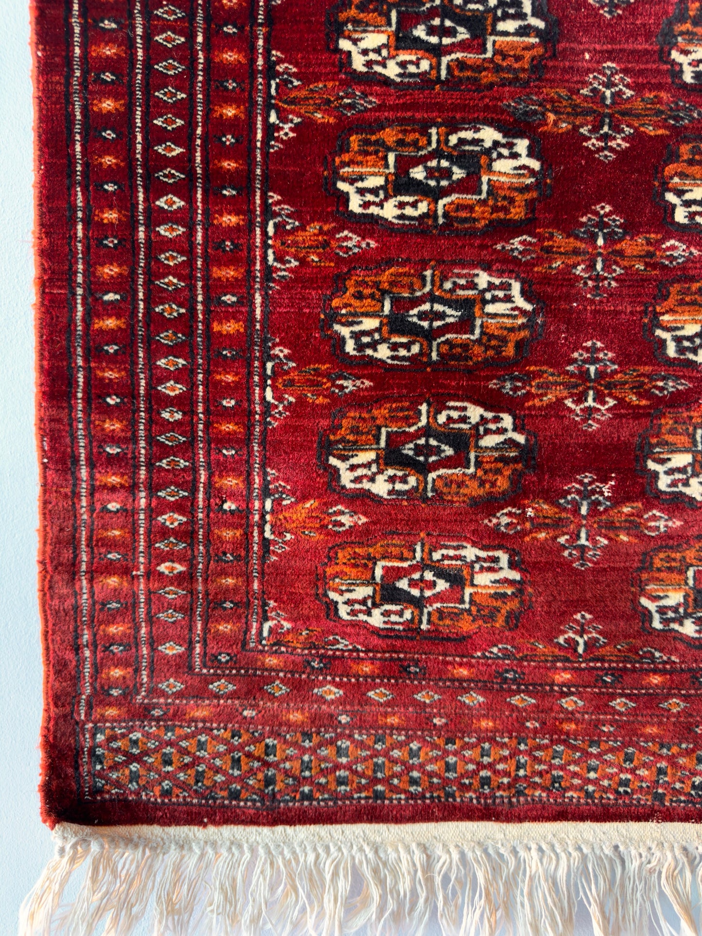 Handmade Bokhara Rug 3 x 2 ft