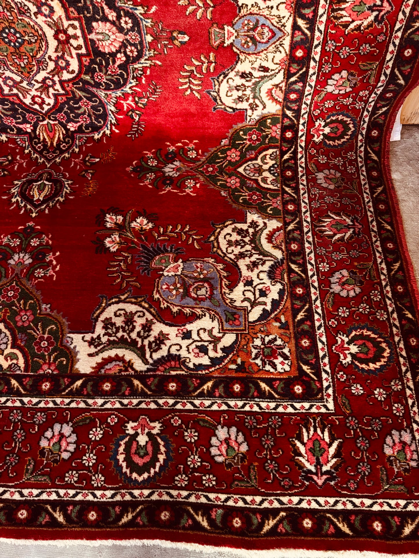 📌 RESERVED Handmade Persian Sarouk Rug
345 x 260 cm | 11.3 x 8.5 ft