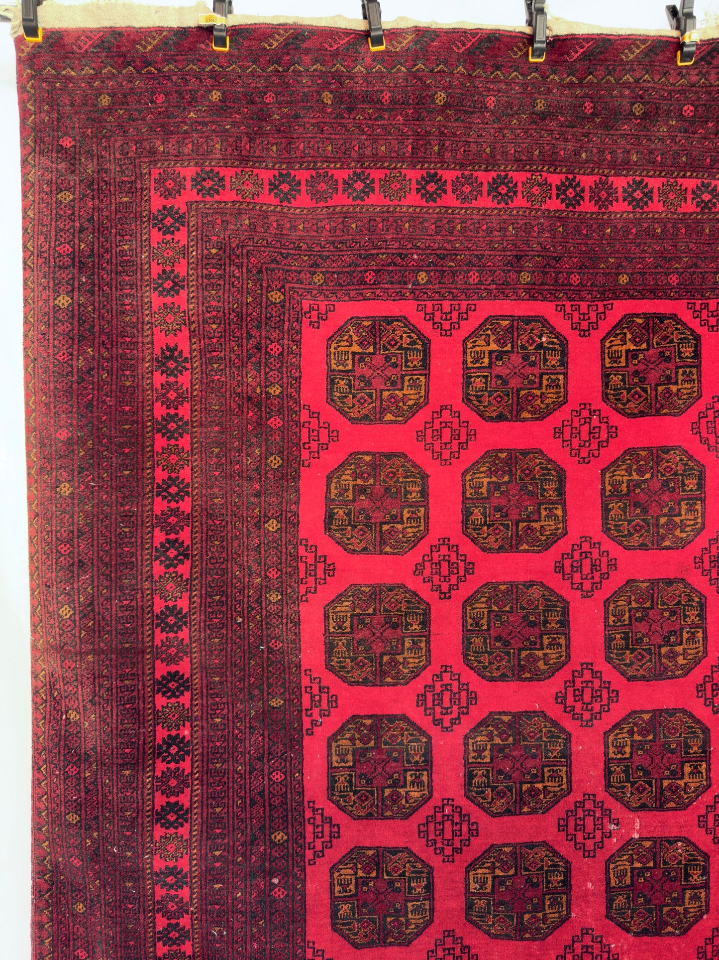 Handmade Ersari Rug 9.74 x 6.73 ft