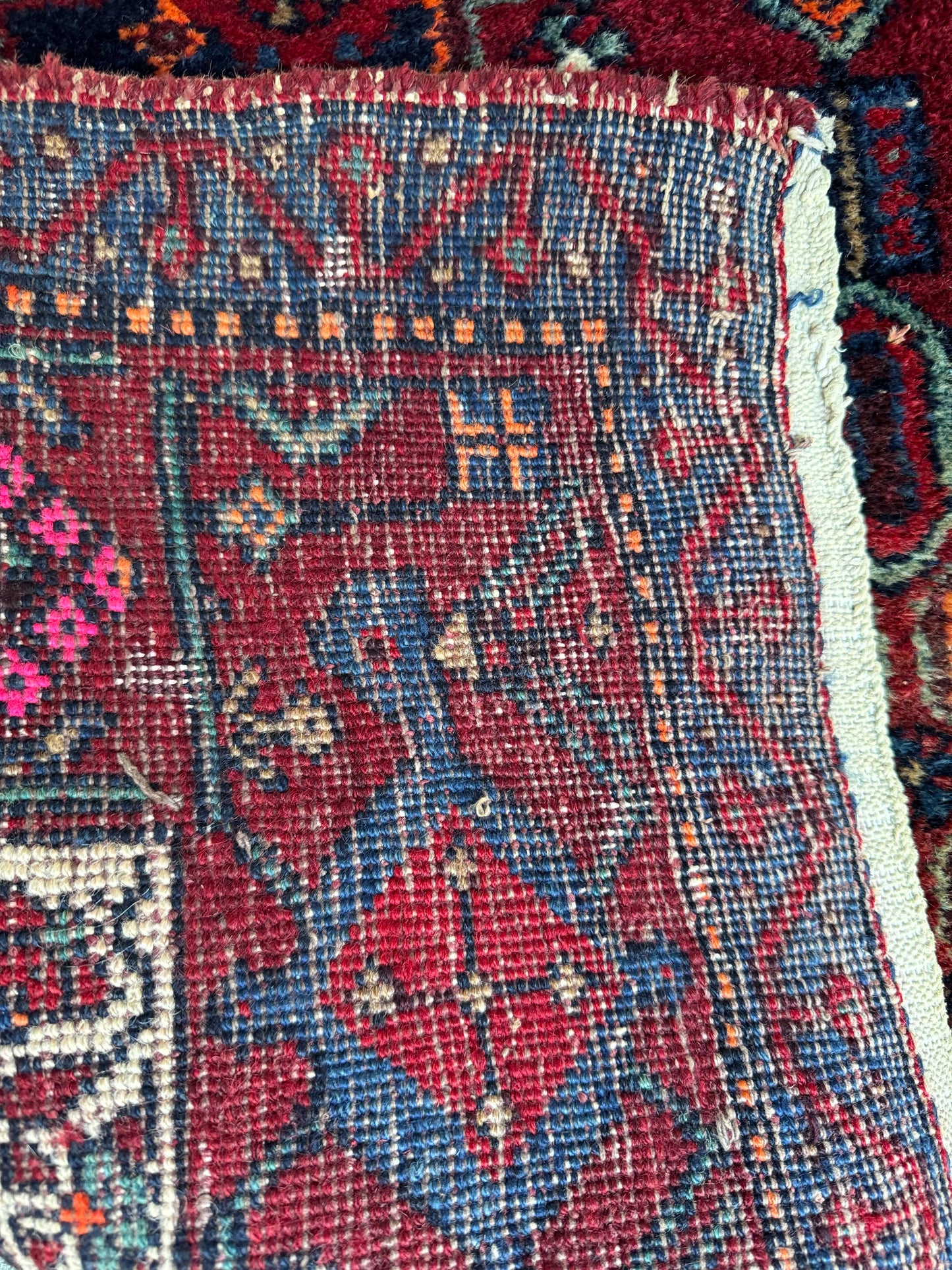 Handmade Persian Hamadan 260 x 125 cm | 8.53 x 4. 1 ft