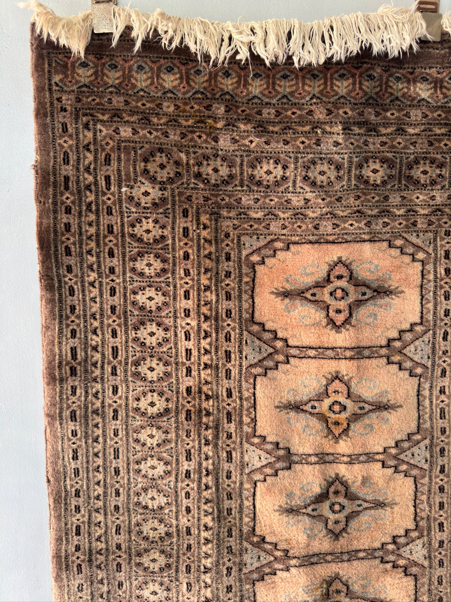 Handmade Bokhara Rug 5 x 3.2 ft