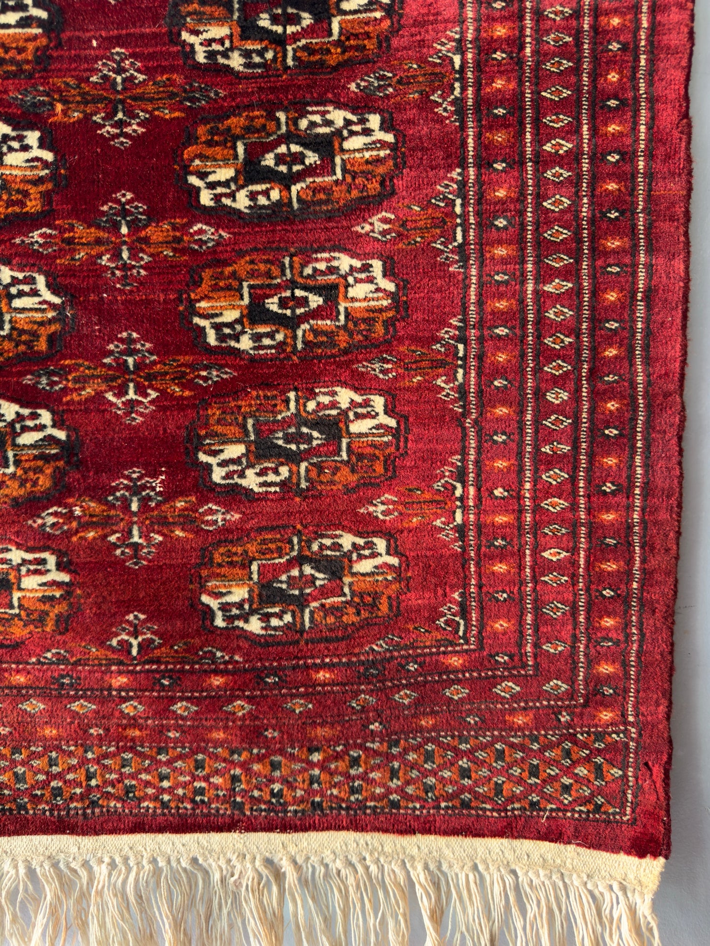 Handmade Bokhara Rug 3 x 2 ft