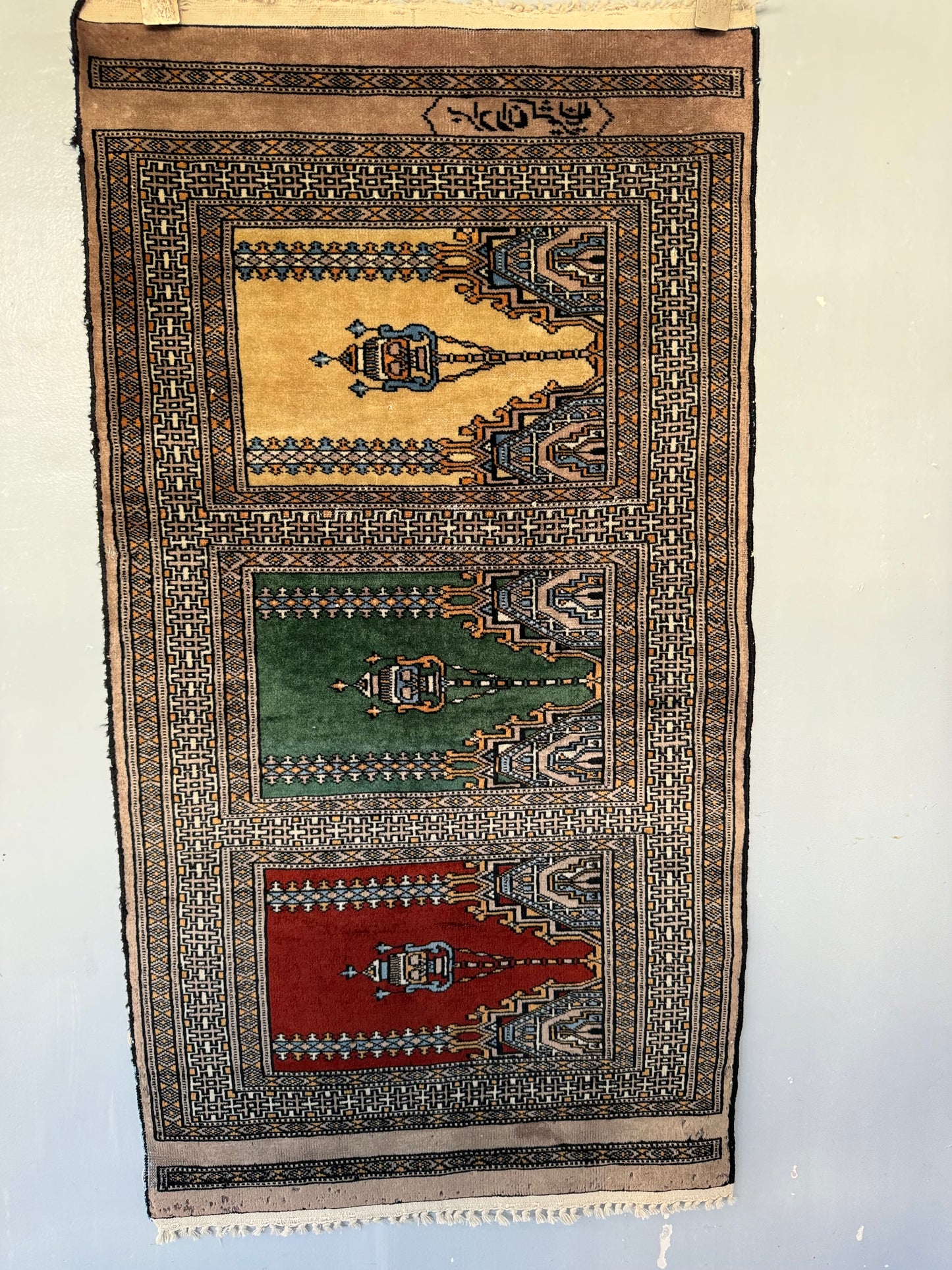 Handmade Saf Rug 120 x 61 cm | 3.94 x 2 ft