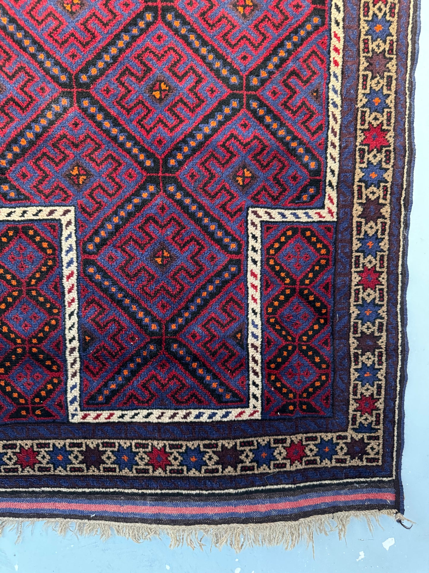 Handmade Zabol Rug 140 x 84 cm | 4.6 x 2.8 ft