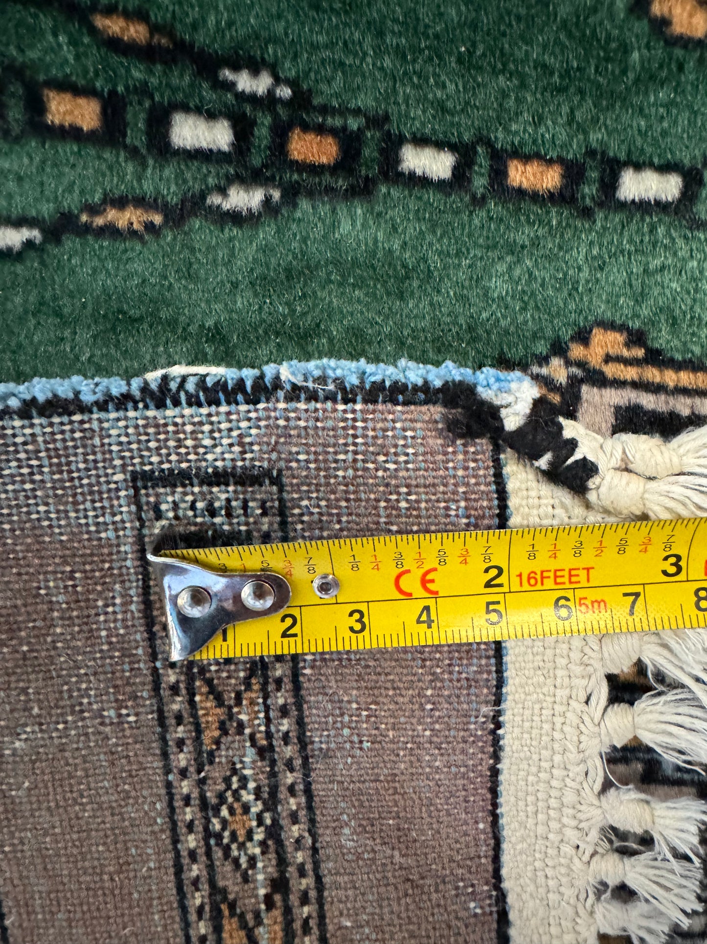 Handmade Saf Rug 120 x 61 cm | 3.94 x 2 ft