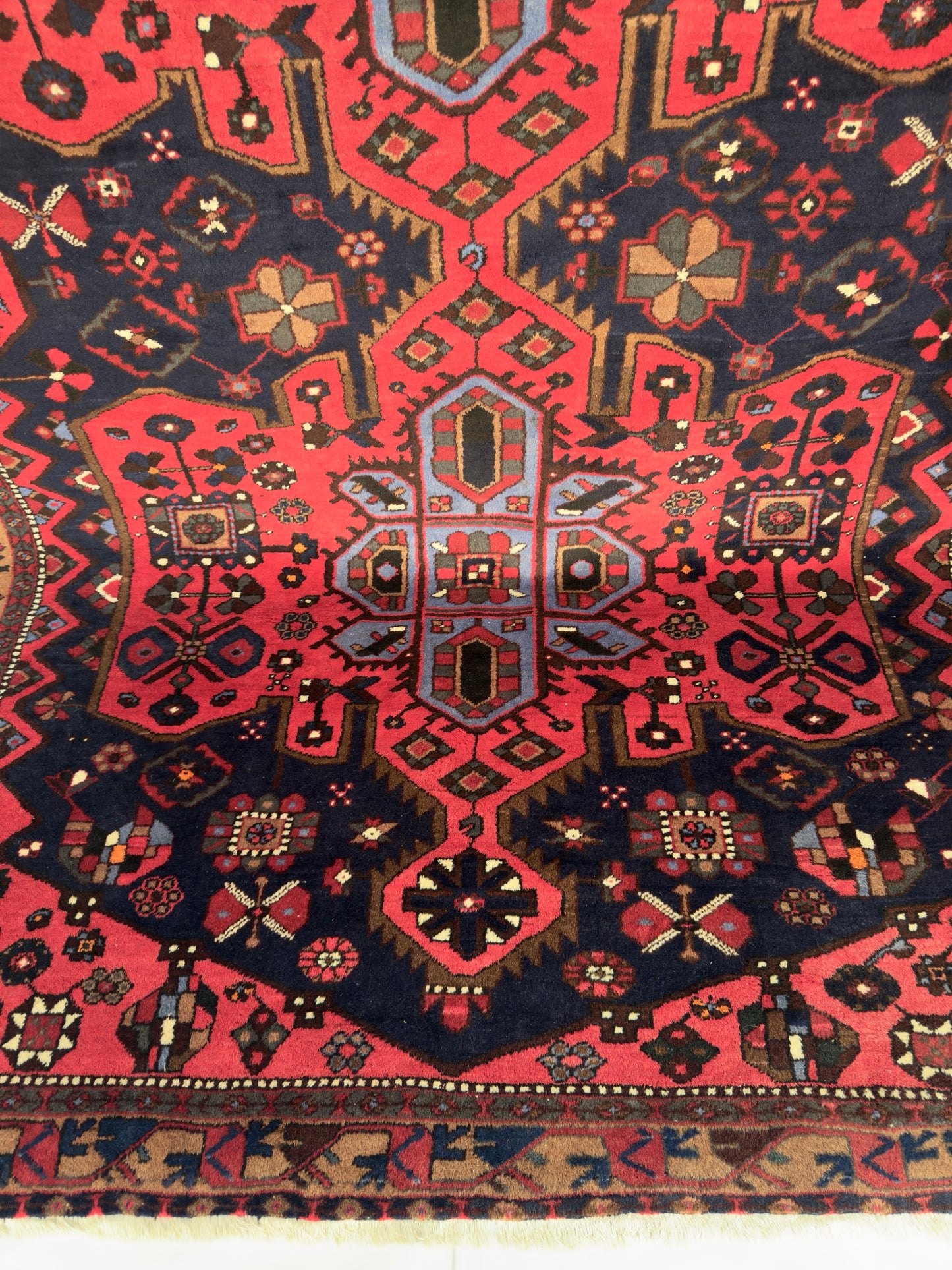 Handmade Persian Koliai Rug 10.2 x 6.9 ft