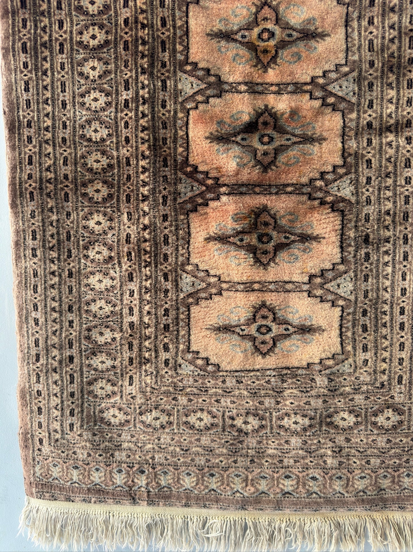 Handmade Bokhara Rug 5 x 3.2 ft