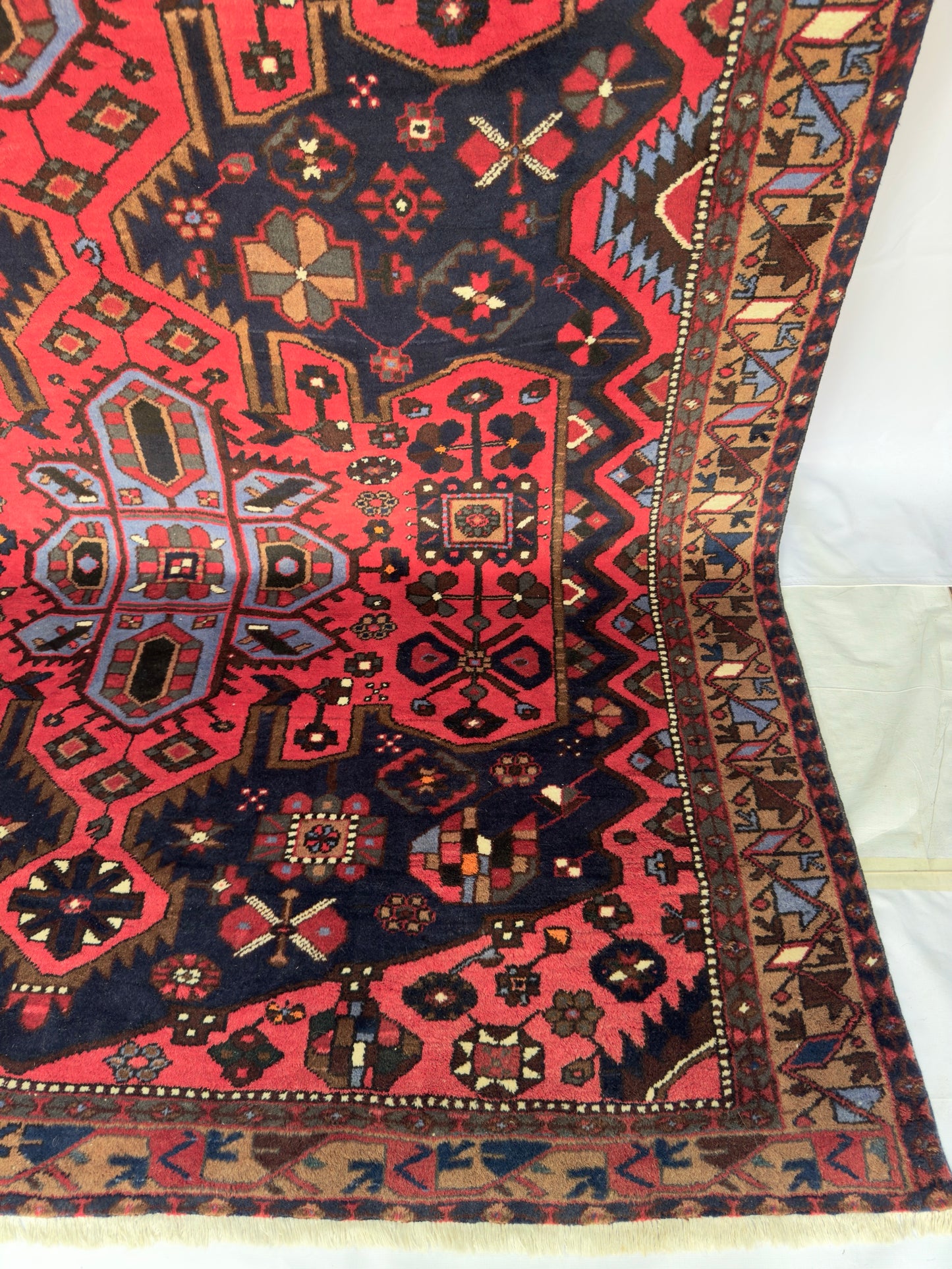 Handmade Persian Koliai Rug 10.2 x 6.9 ft