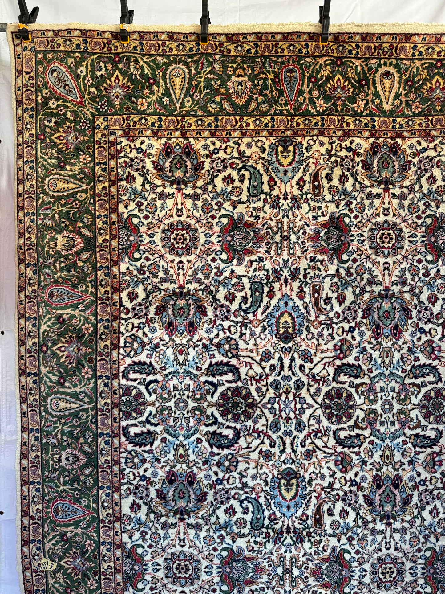 RESERVED ⚡️Handmade Persian Tabriz 358 x 250 cm | 11.75 x 8.2 ft