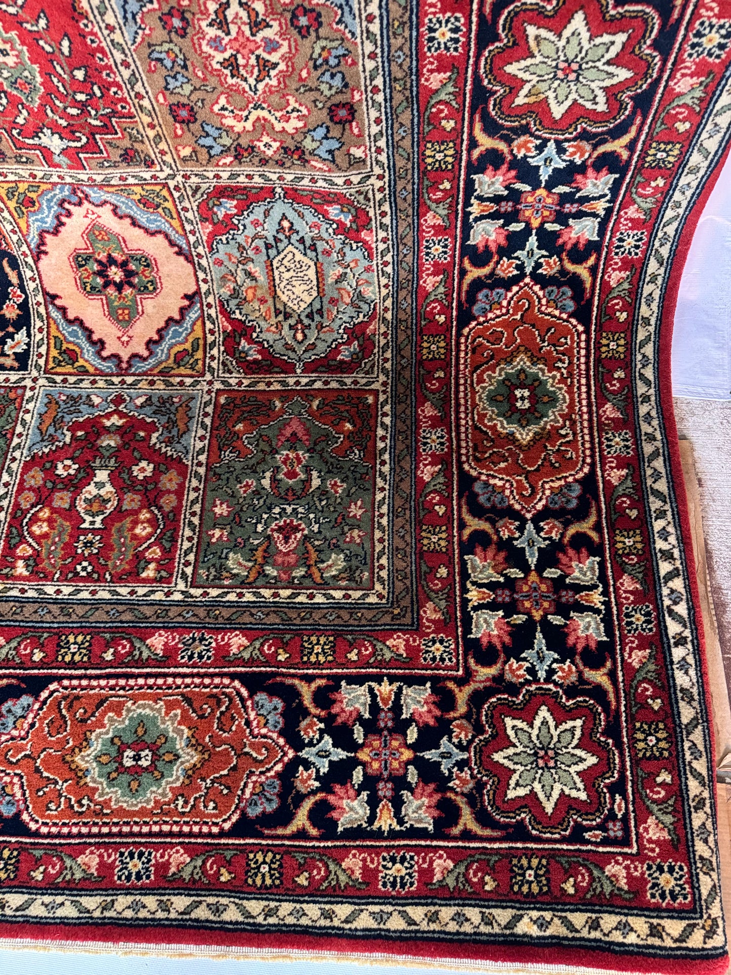 RESERVED ⚡️Handmade Romainian Rug 300 x 253 cm | 9.84 x 8.3 ft