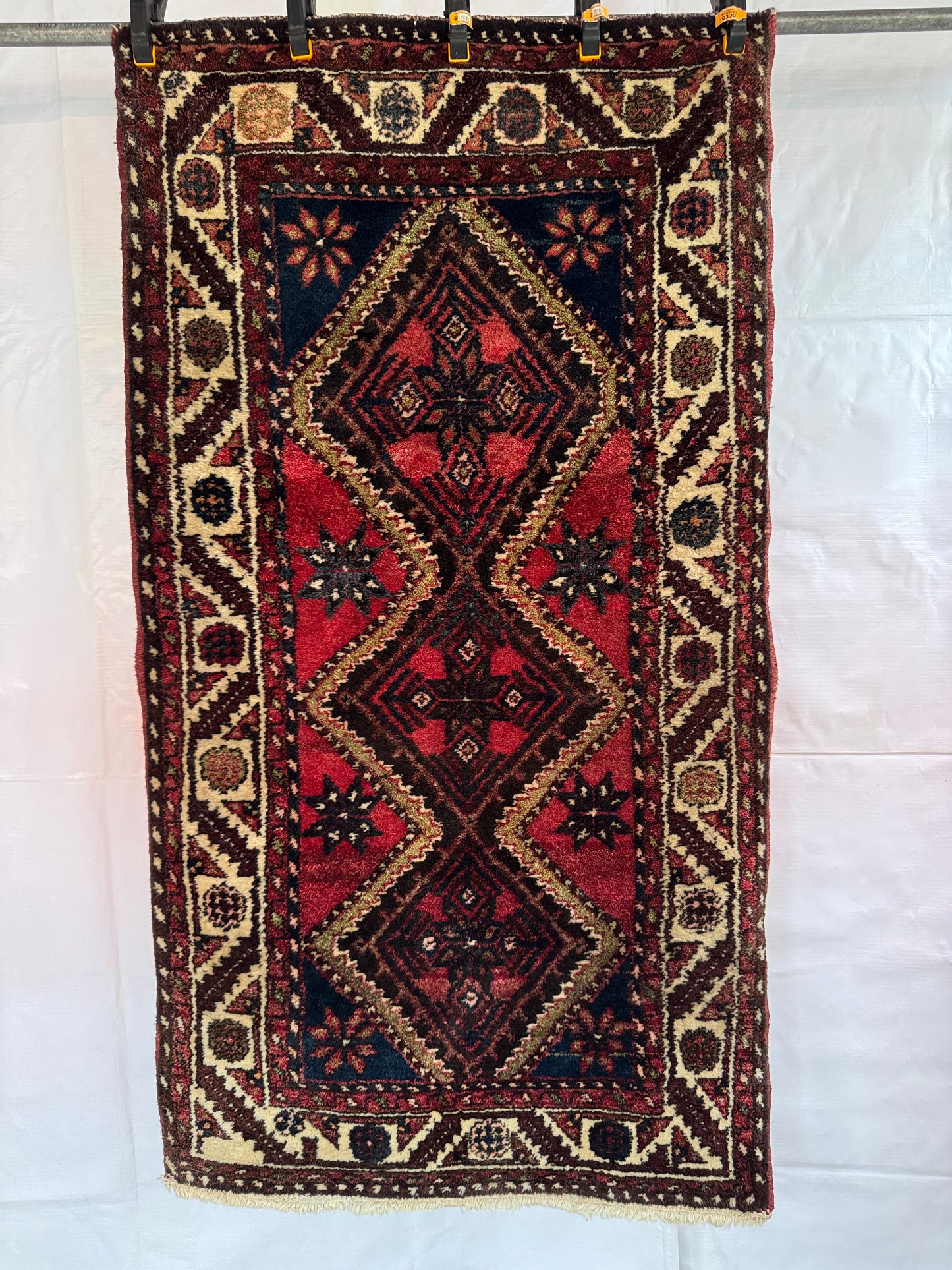 Handmade Persian Hamadan 160 x 87 cm | 5.25 x 2.85 ft