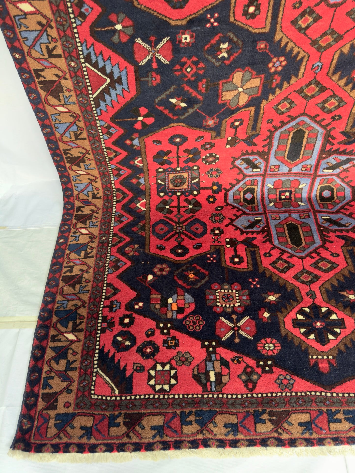 Handmade Persian Koliai Rug 10.2 x 6.9 ft