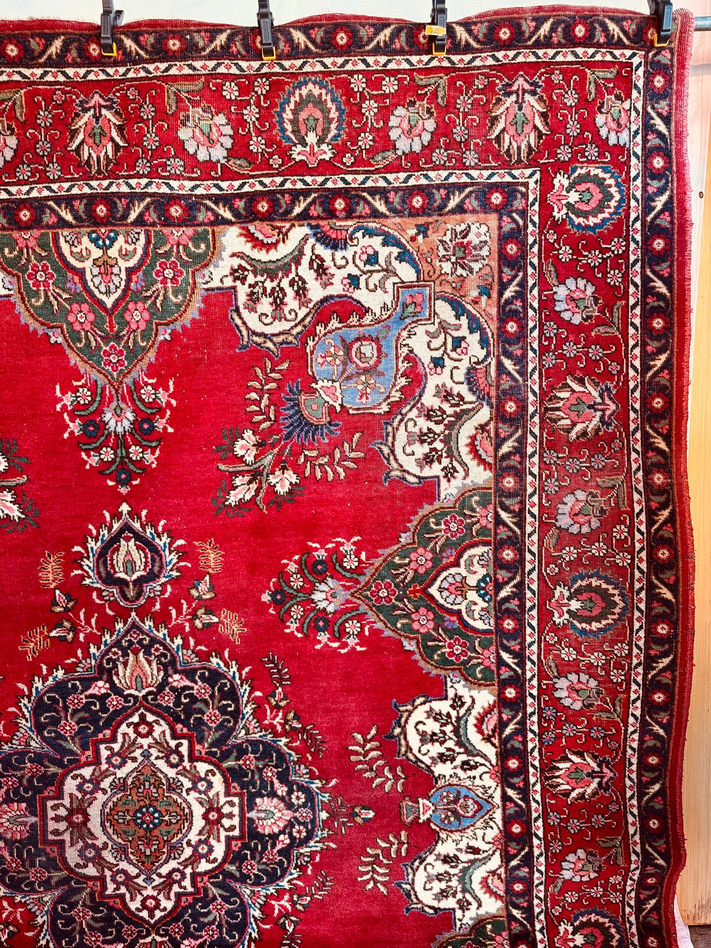 📌 RESERVED Handmade Persian Sarouk Rug
345 x 260 cm | 11.3 x 8.5 ft