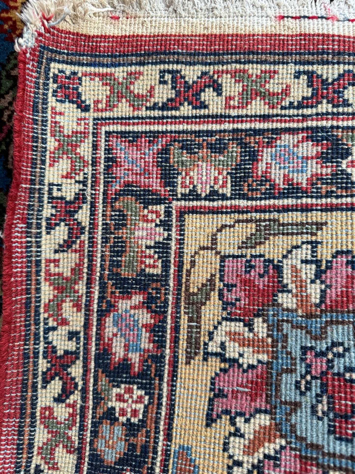 Handmade Romainian Rug 300 x 300 cm | 9.84 x 9.84 ft