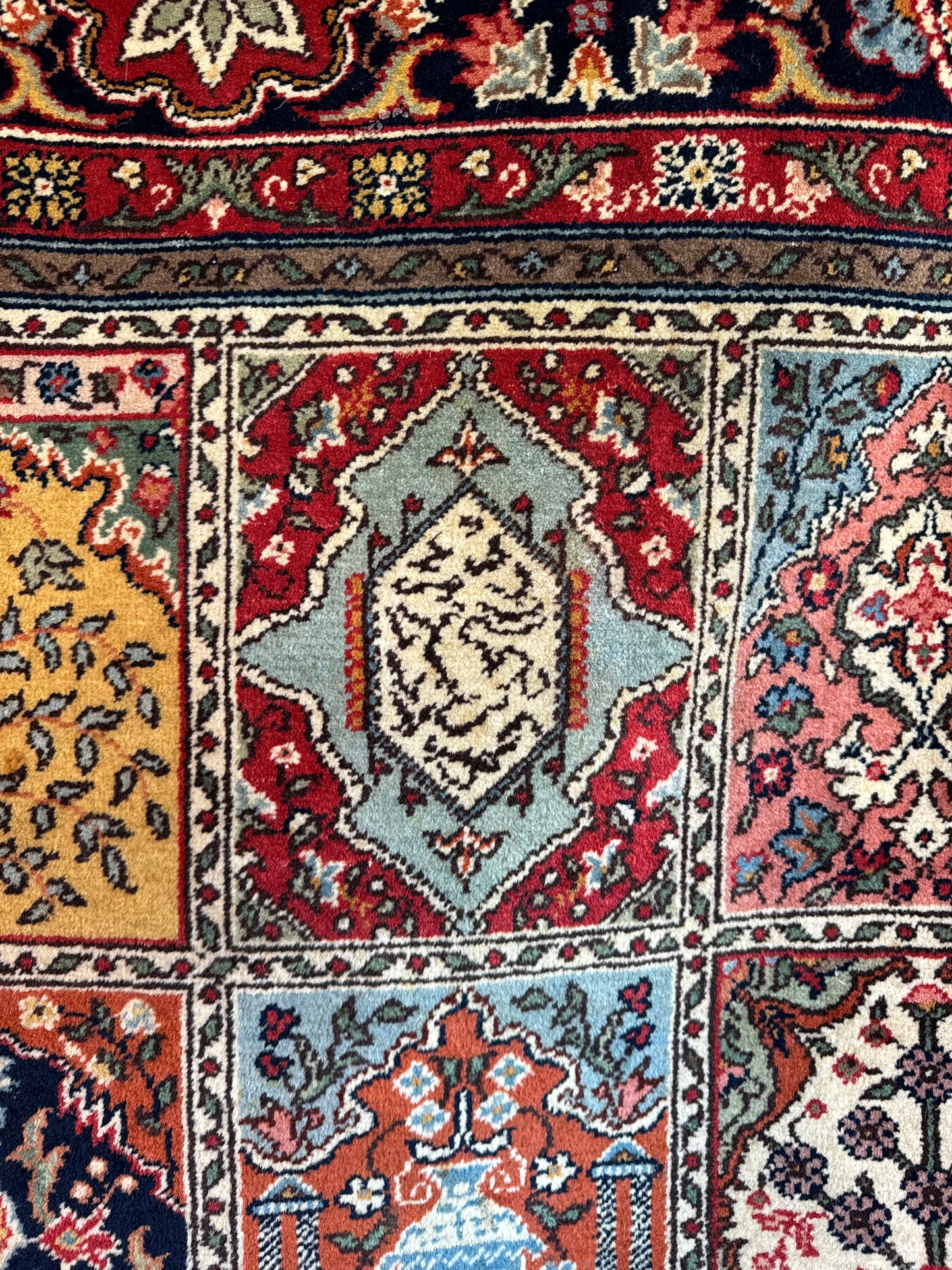 RESERVED ⚡️Handmade Romainian Rug 300 x 253 cm | 9.84 x 8.3 ft