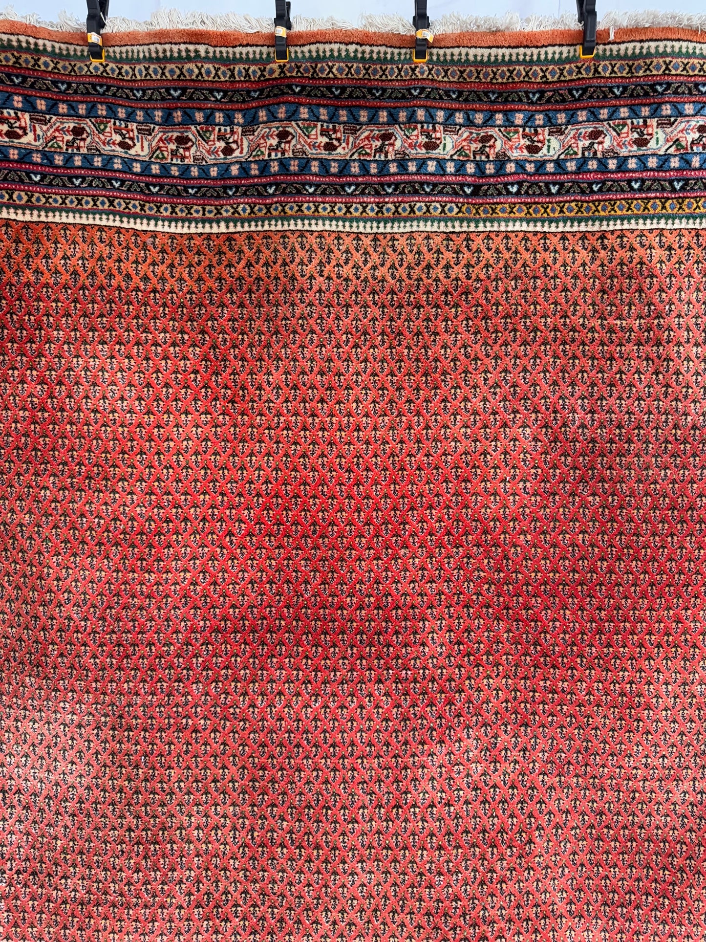 Handmade Persian Sarouk Mir 380 x 265 cm | 12.47 x 8.69 ft