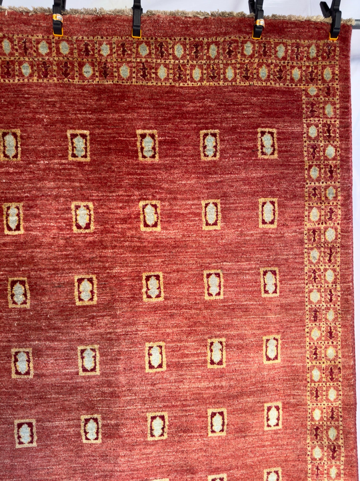 Handmade Chobi Rug 7.78 x 5.41 ft