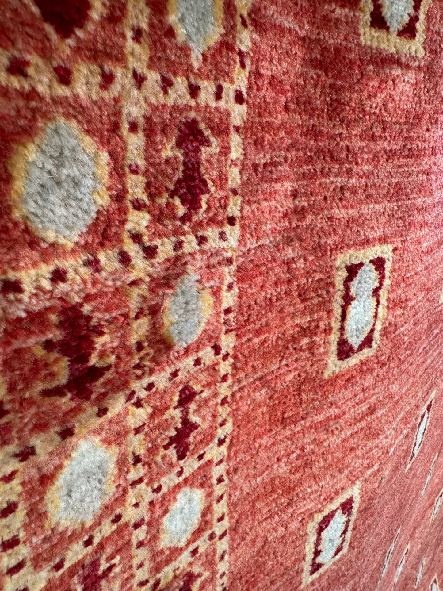Handmade Chobi Rug 7.78 x 5.41 ft