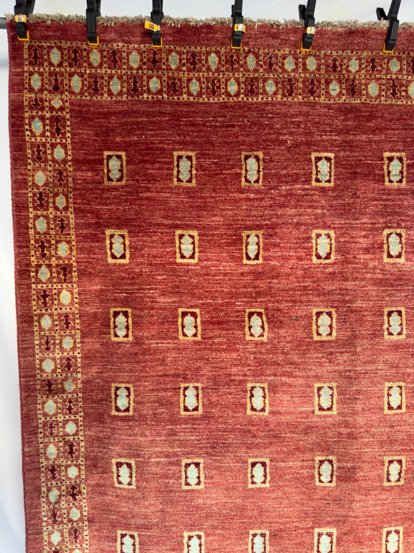 Handmade Chobi Rug 7.78 x 5.41 ft