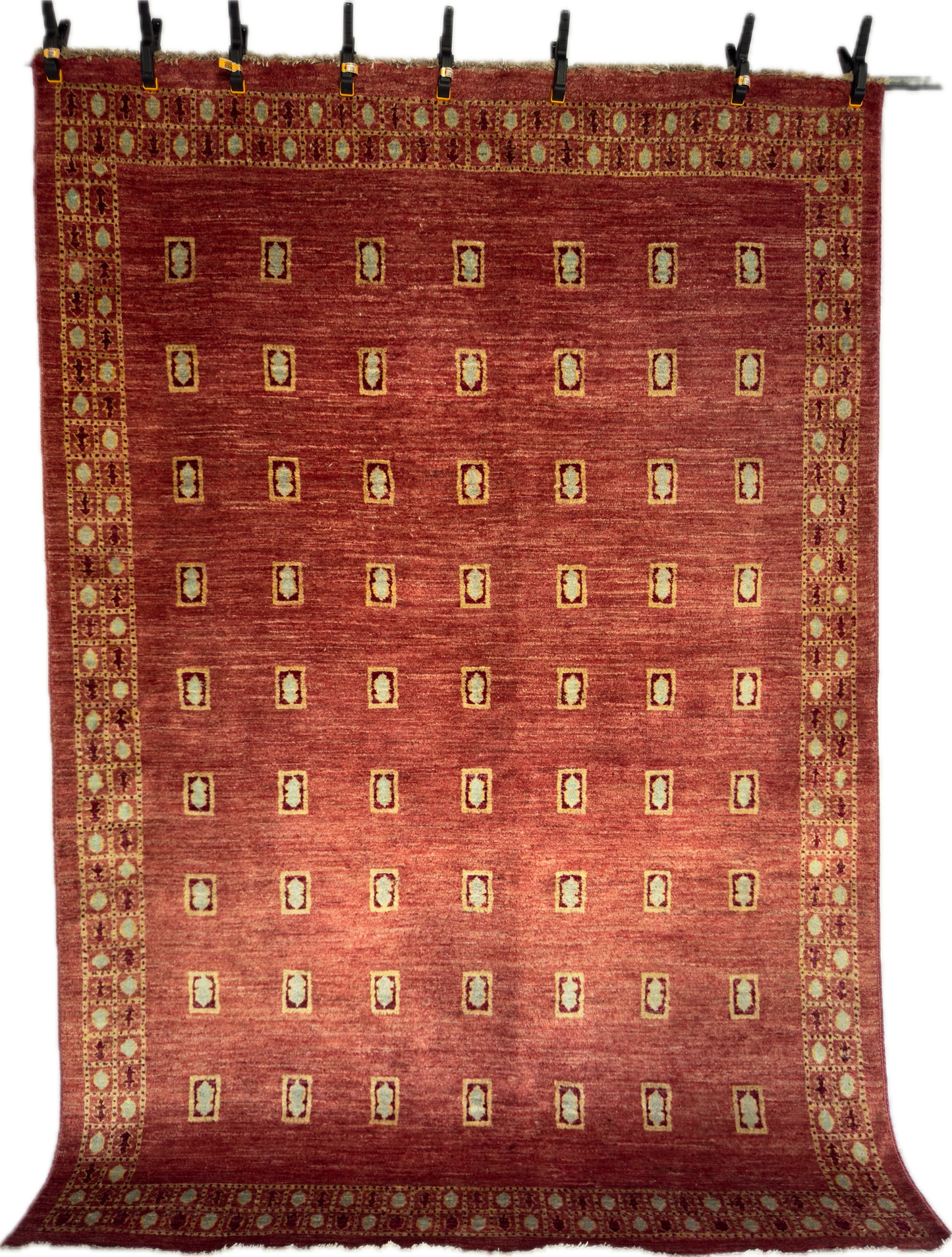 Handmade Chobi Rug 7.78 x 5.41 ft