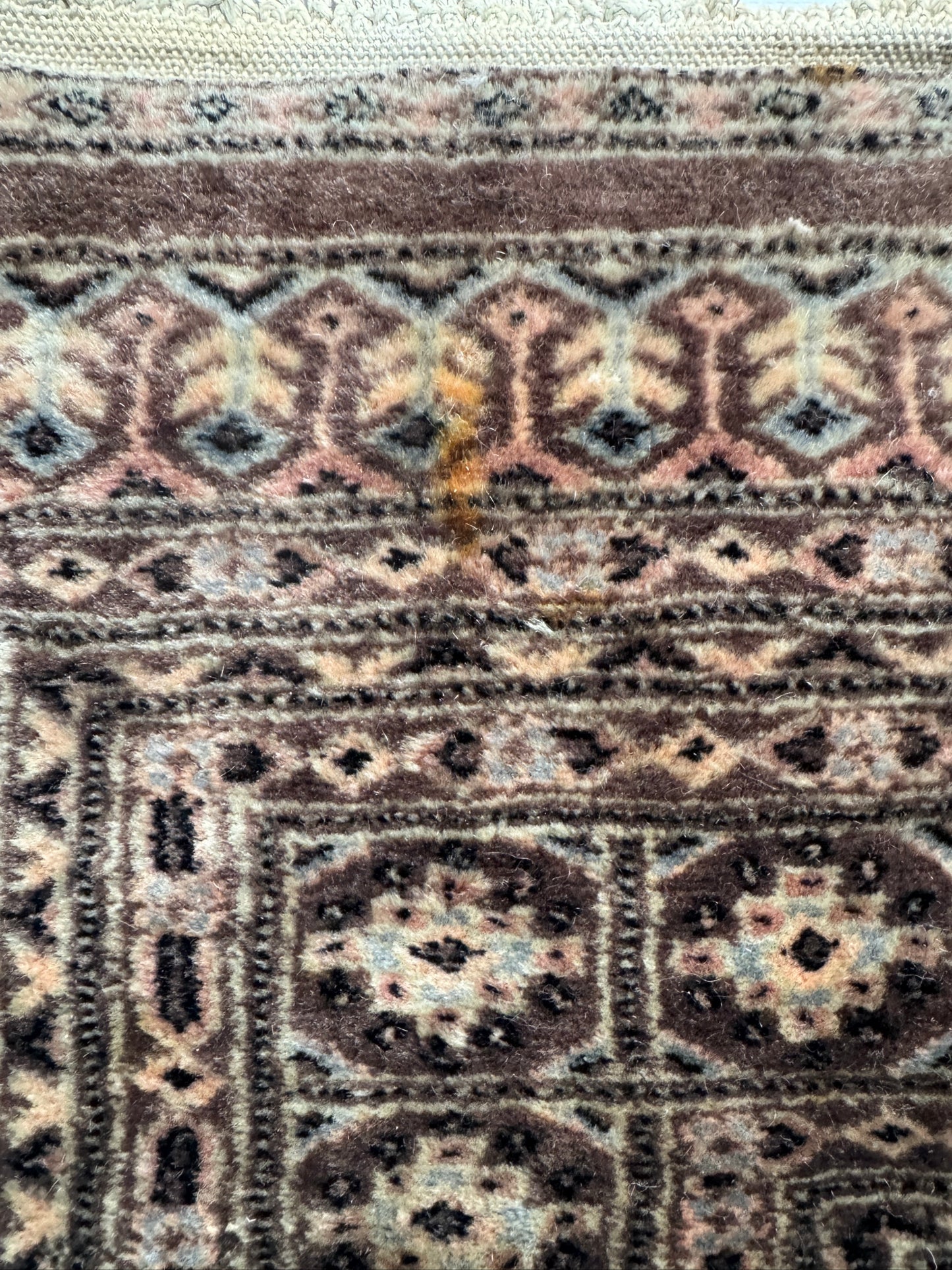 Handmade Bokhara Rug 5 x 3.2 ft