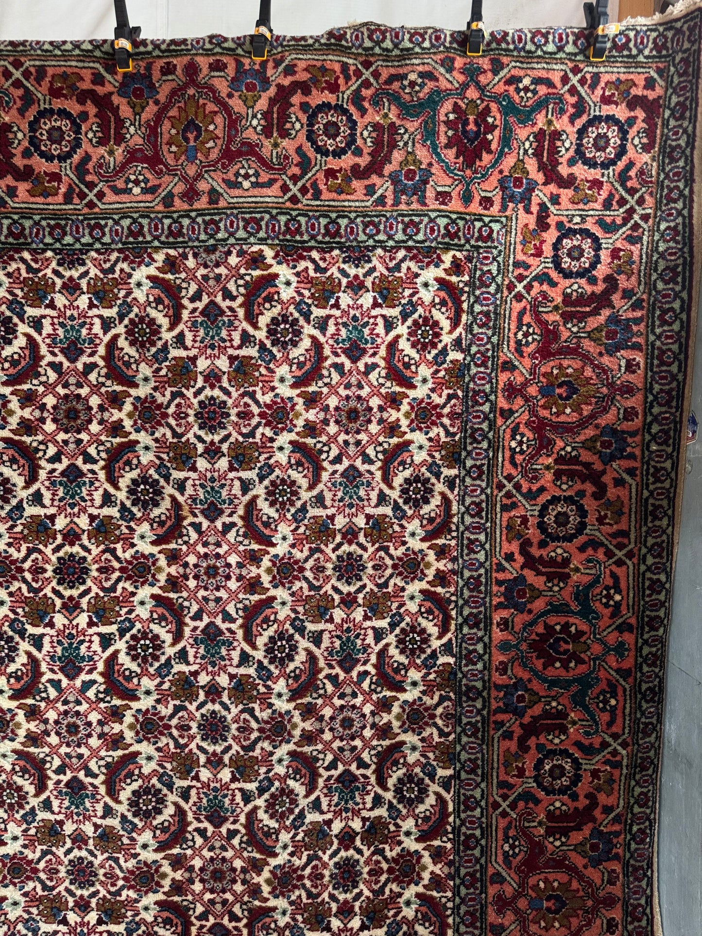 Handmade Persian Tabriz 398 x 300 cm | 13 x 9.84 ft