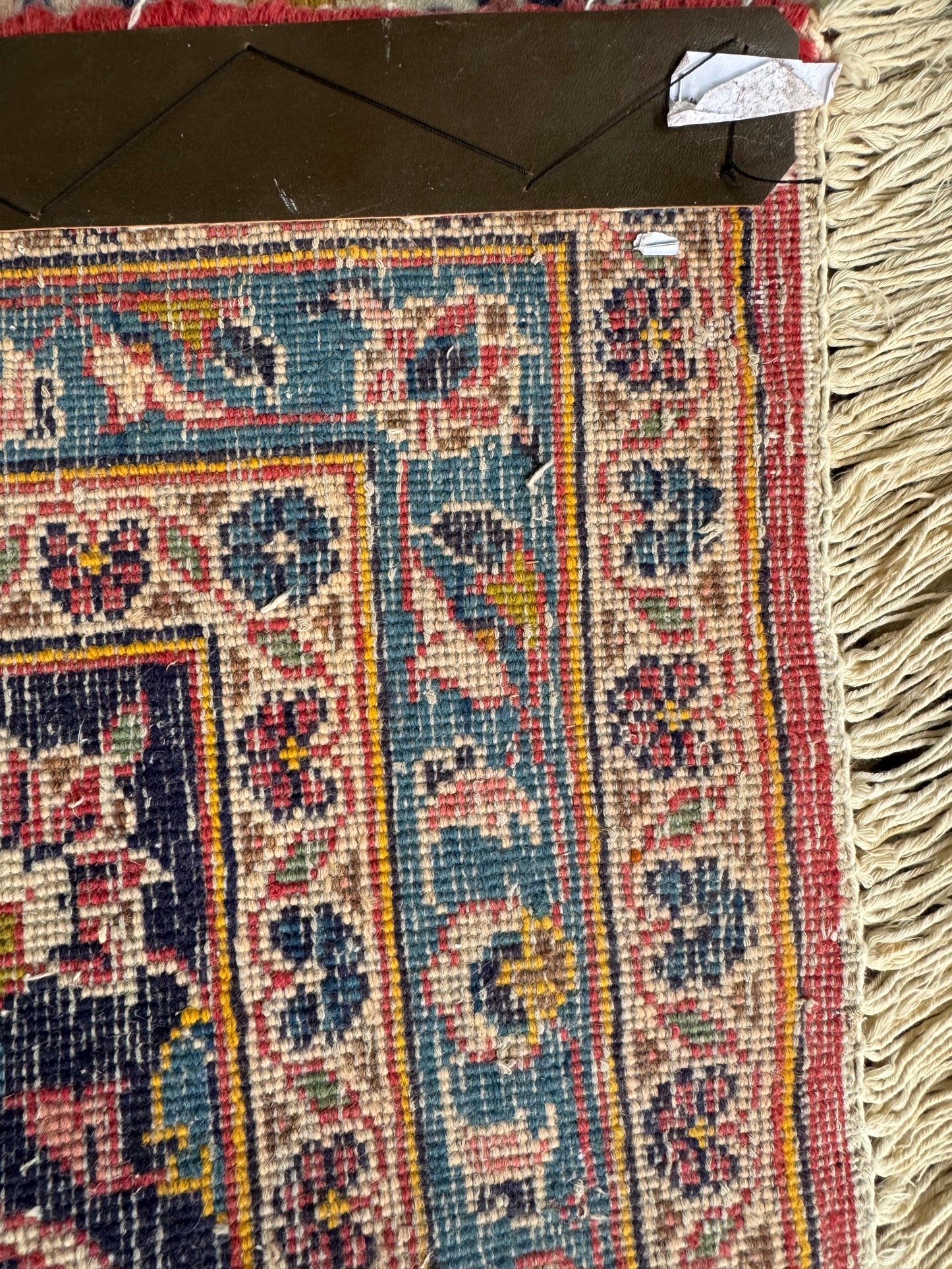 Handmade Persian Kashan Rug 344 x 243 cm | 11.3 x 8 ft