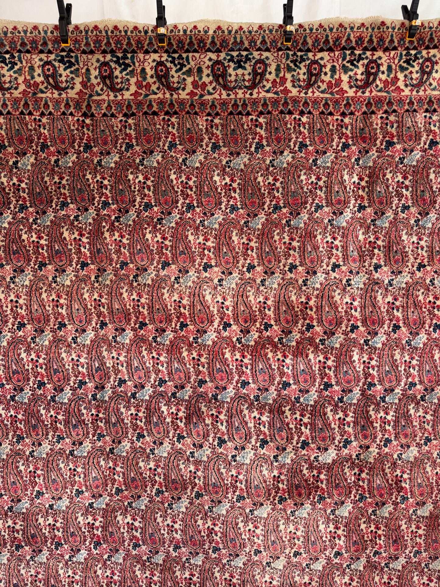 Handmade Persian Kirman Rug 365 x 263 cm | 12 x 8.63 ft