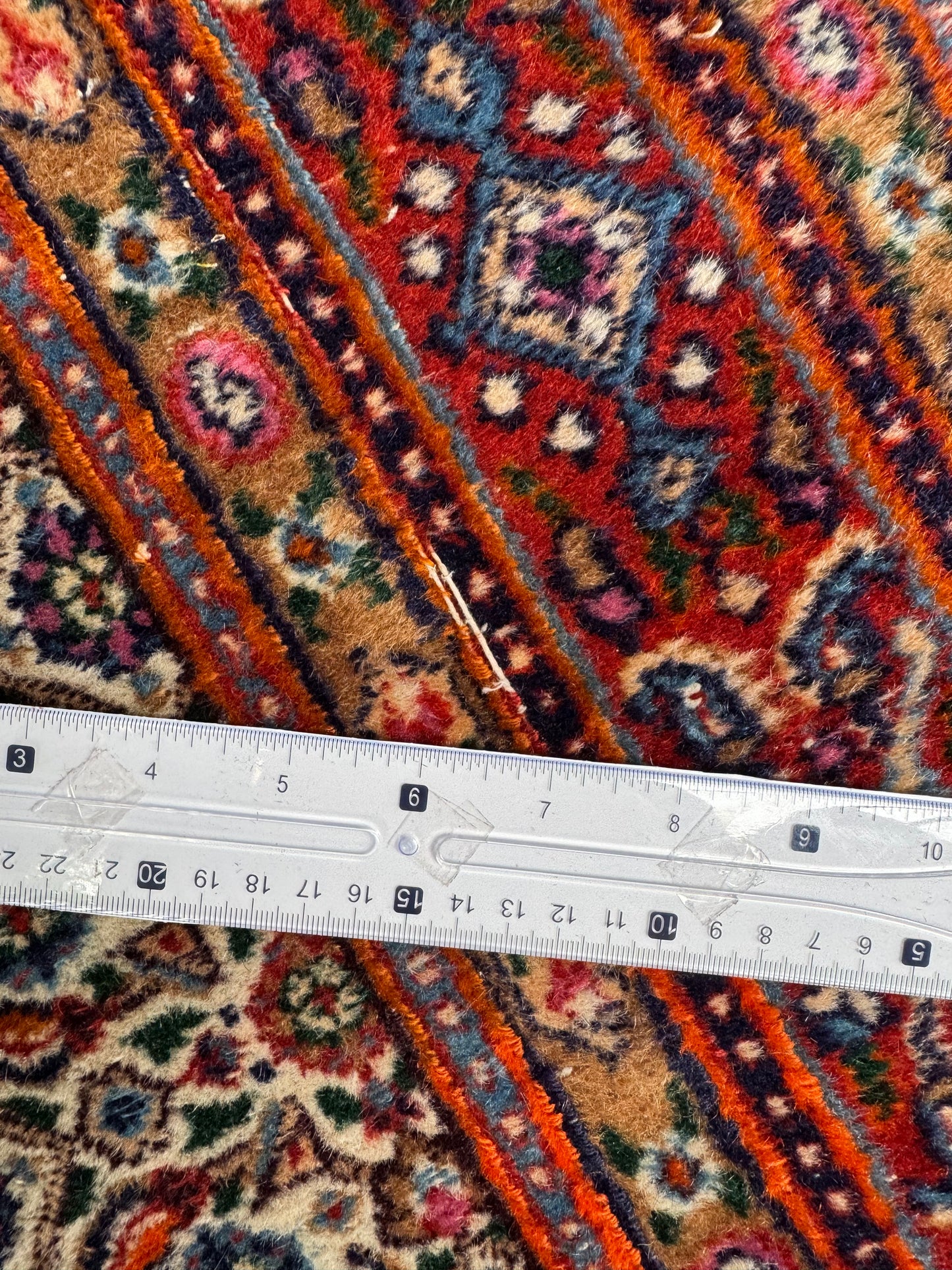 Handmade Persian Muod Runner 290 x 80 cm | 9.5 x 2.62