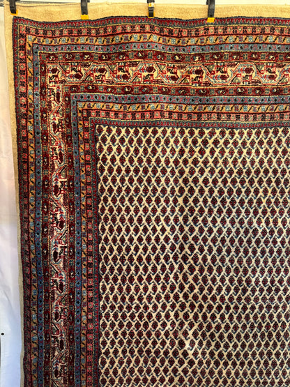 Handmade Persian Sarouk Mir 320 x 244 cm | 10.5 x 8 ft